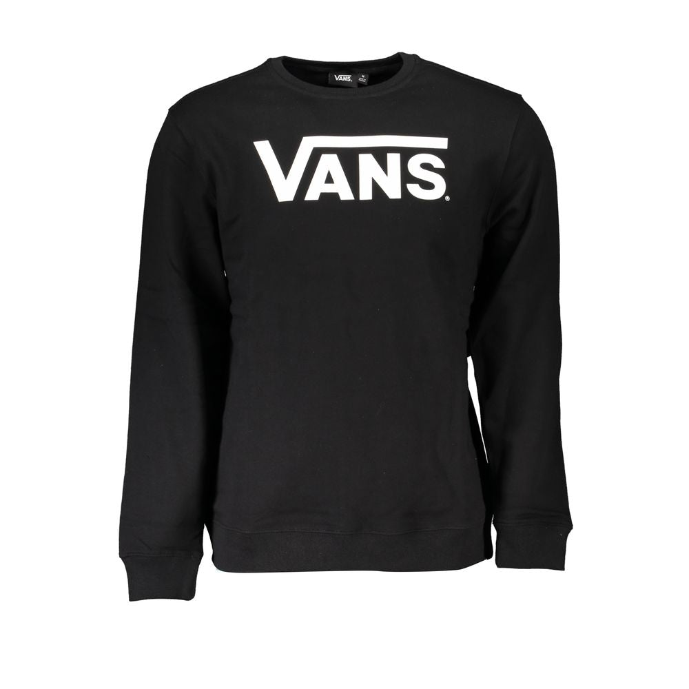 Vans Black Cotton Men's Sweatshirt | Regal Royce
