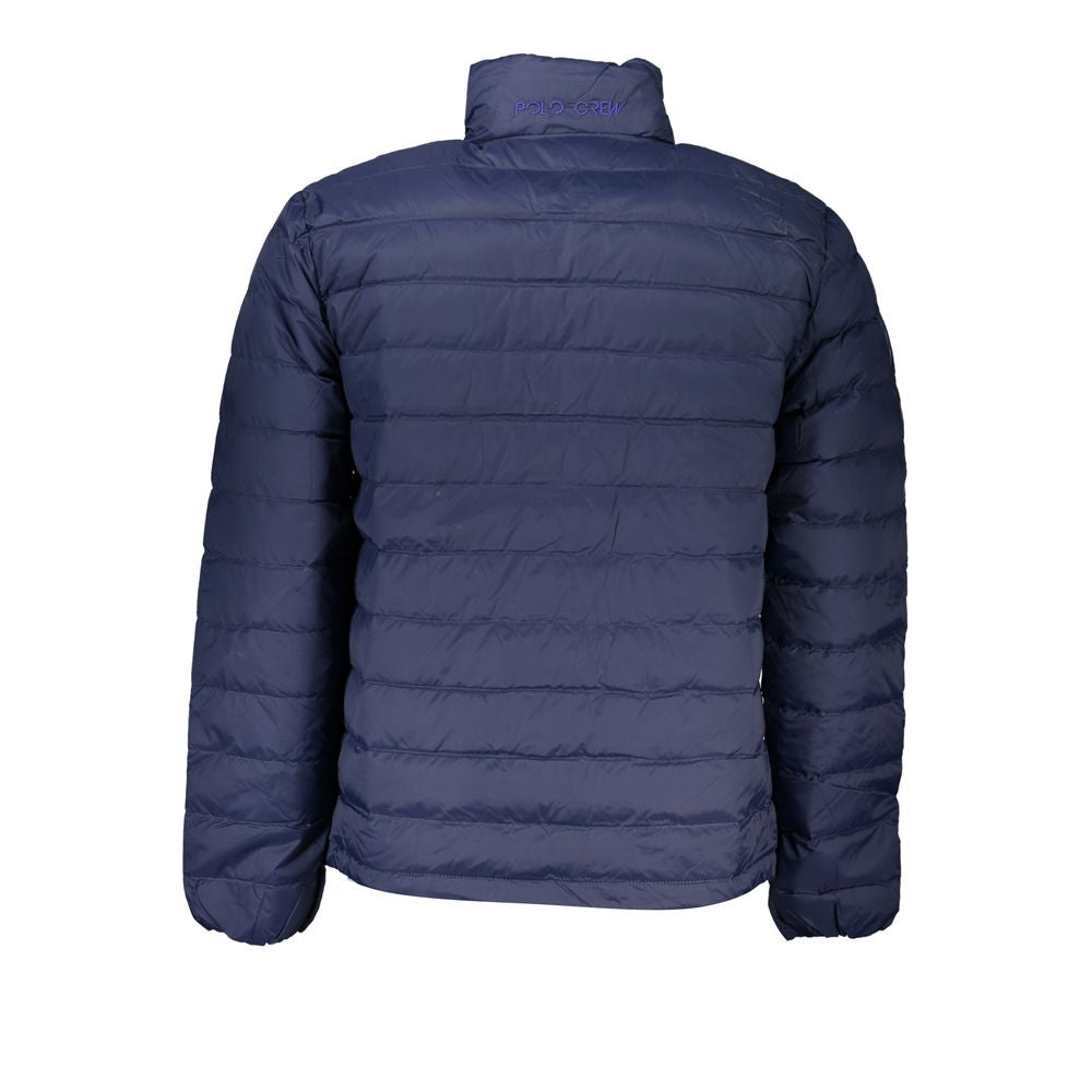 La Martina Blu Poliammide Men's Jacket | Regal Royce