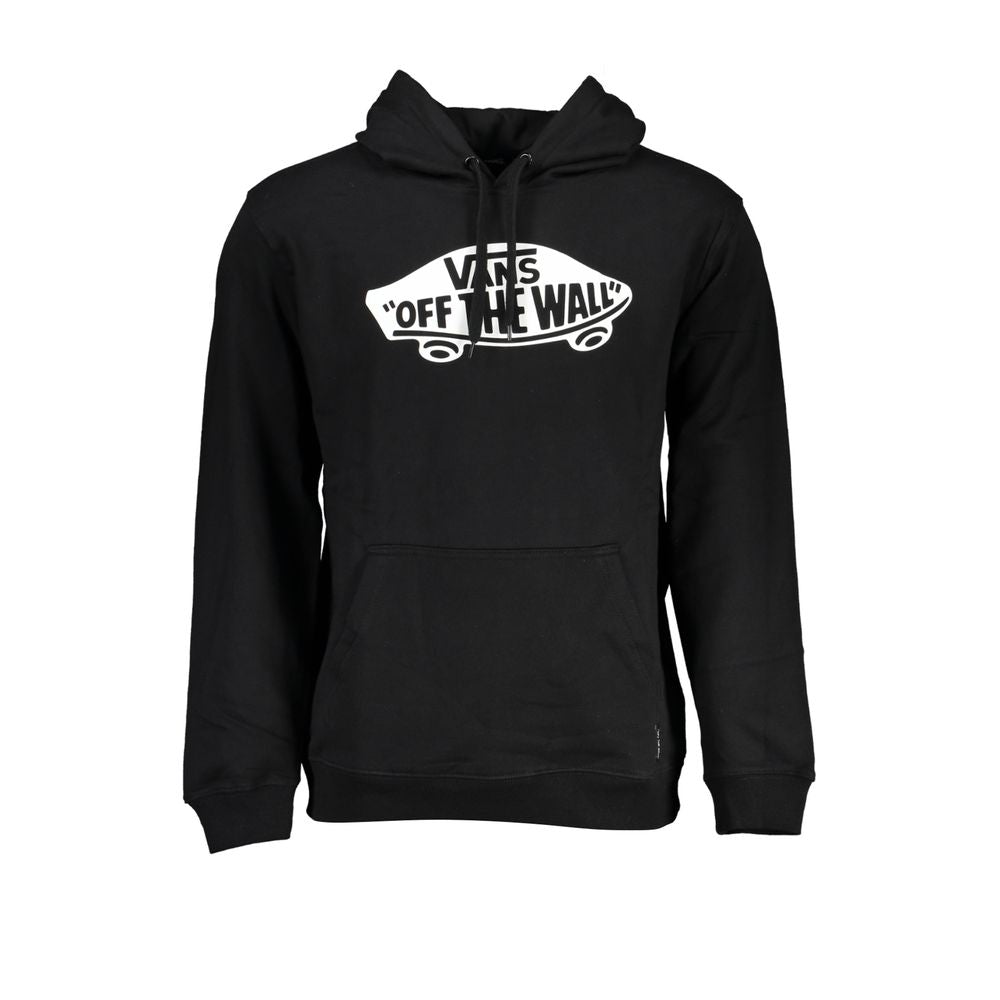 Vans Nero Cotton Men Hooded Sweatshirt | Regal Royce