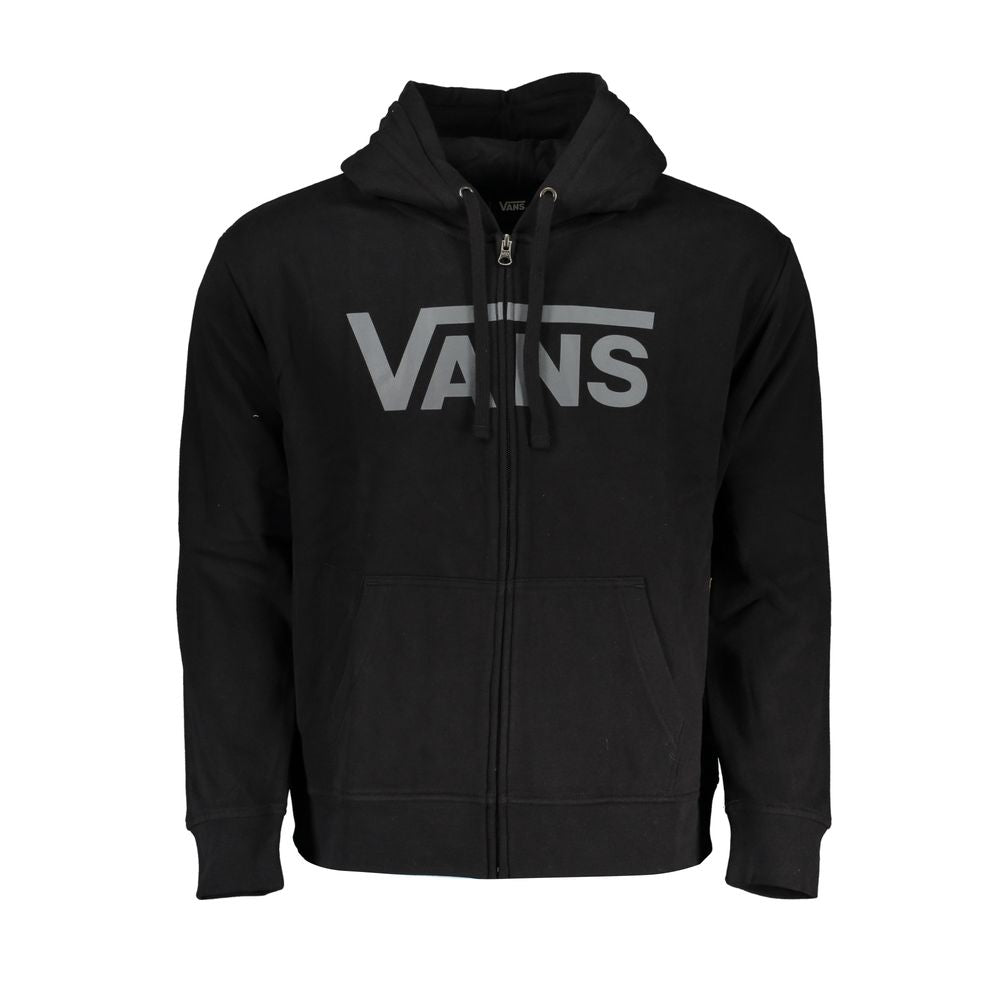 Vans Black Cotton Men's Hooded Sweatshirt | Regal Royce