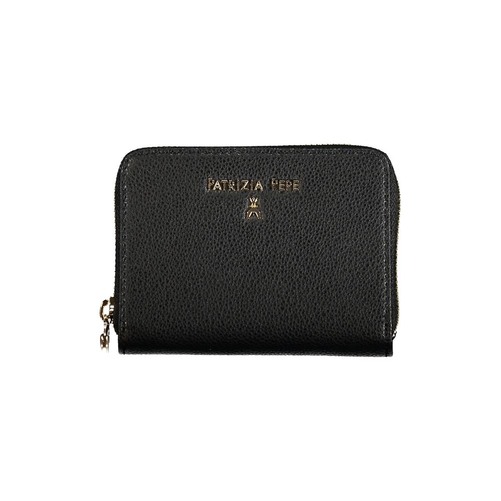 Patrizia Pepe Nero Leather Women Wallet | Regal Royce