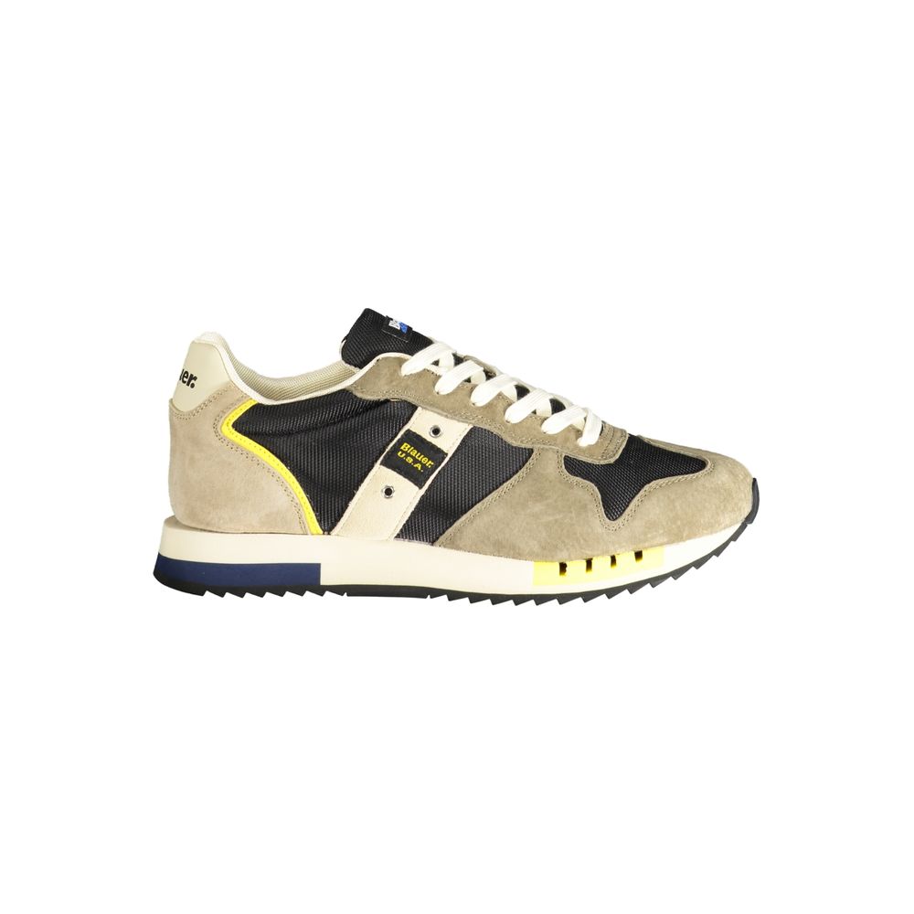 Blauer Verde Polyurethane Men Sneaker | Regal Royce