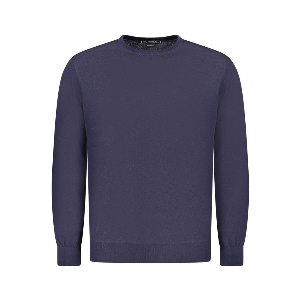 Guess Jeans Blue Wool Men's Sweater | Regal Royce