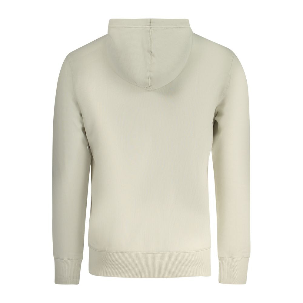 Calvin Klein Beige Cotton Men's Hoodie | Regal Royce