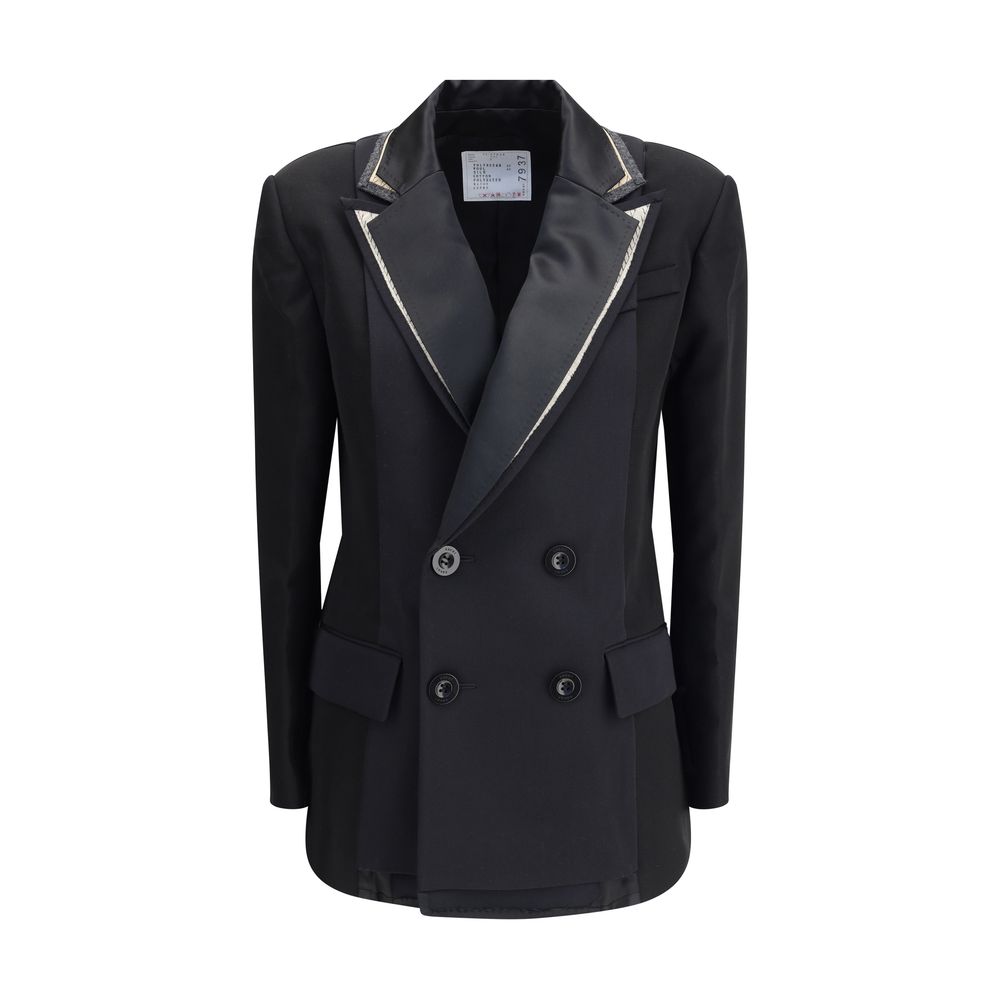 Sacai Black Polyester Clothing | Regal Royce
