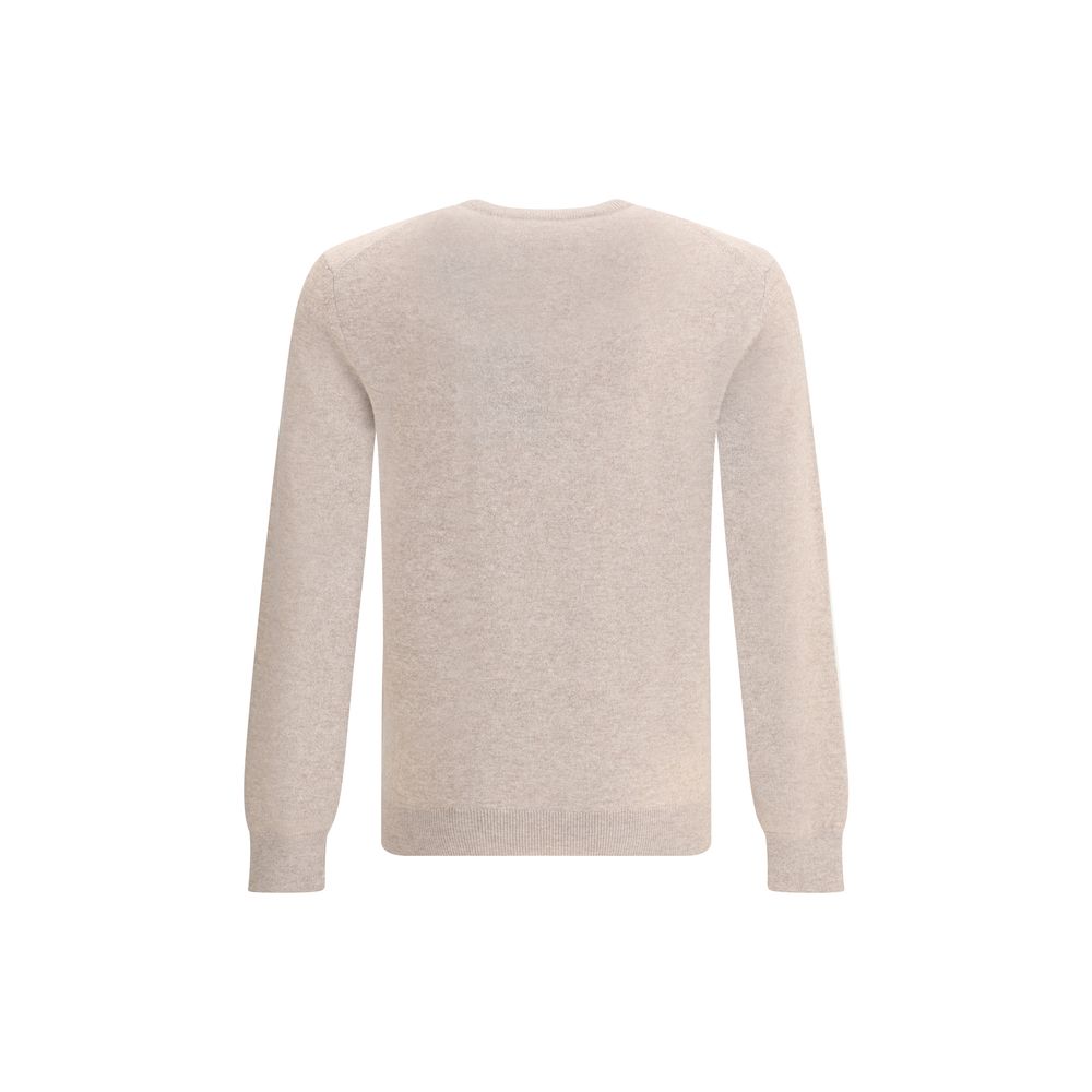ZEGNA Beige Cashmere Cashmere Sweater | Regal Royce