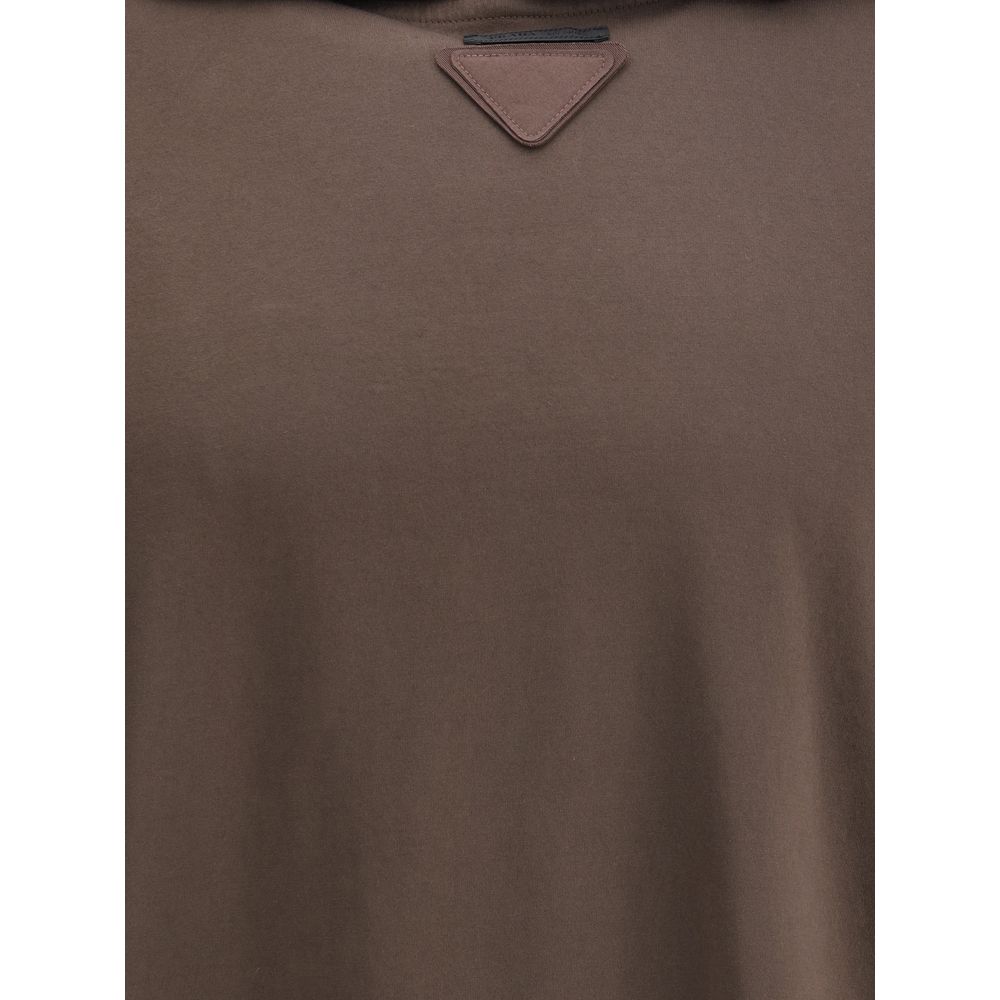 Prada Brown Cotton Sweatshirt | Regal Royce