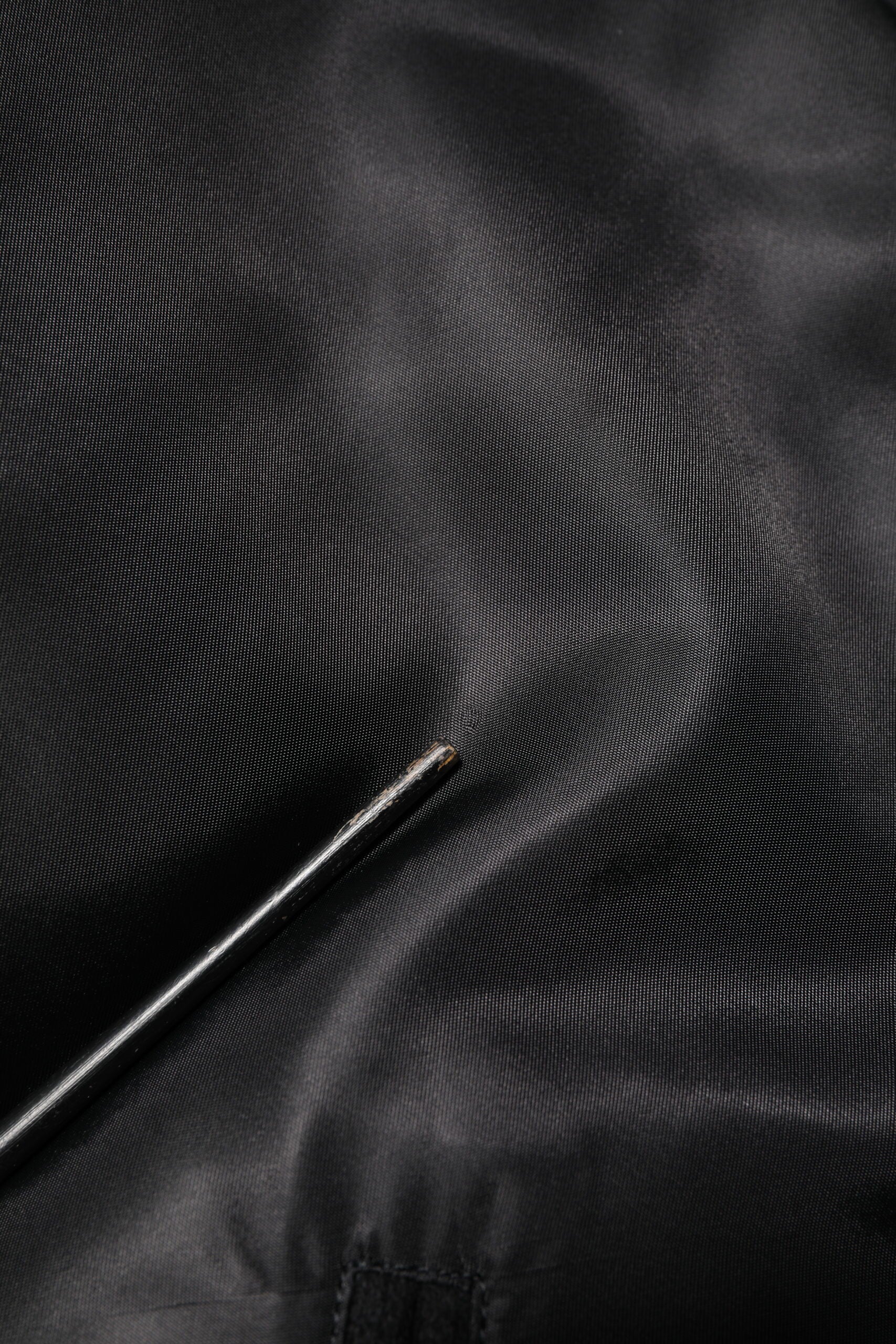 Dolce & Gabbana Black Polyester Logo Plaque Bomber Jacket