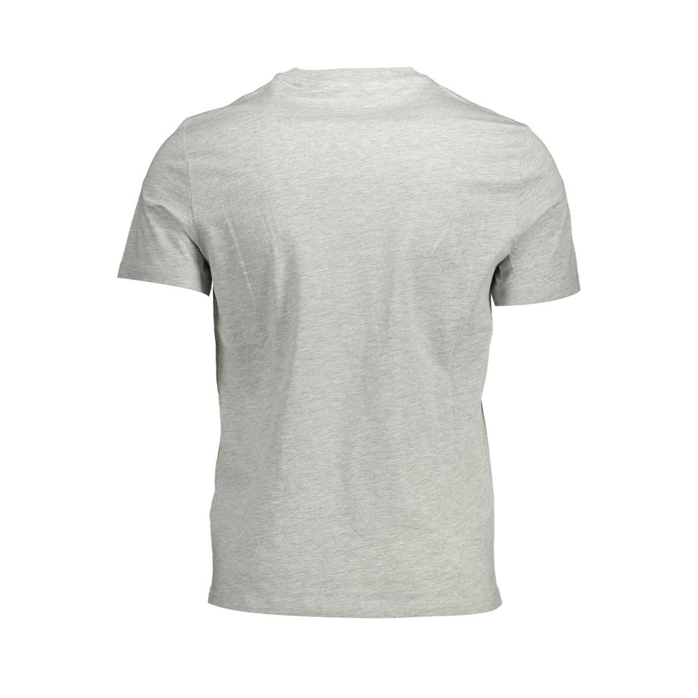 Guess Jeans Gray Cotton Men T-Shirt | Regal Royce