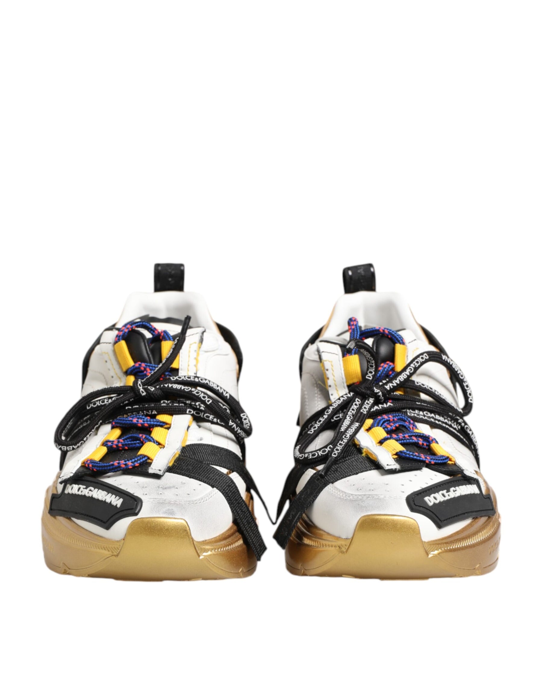 Dolce & Gabbana Multicolor Daymaster Low Top Sneakers Shoes | Regal Royce