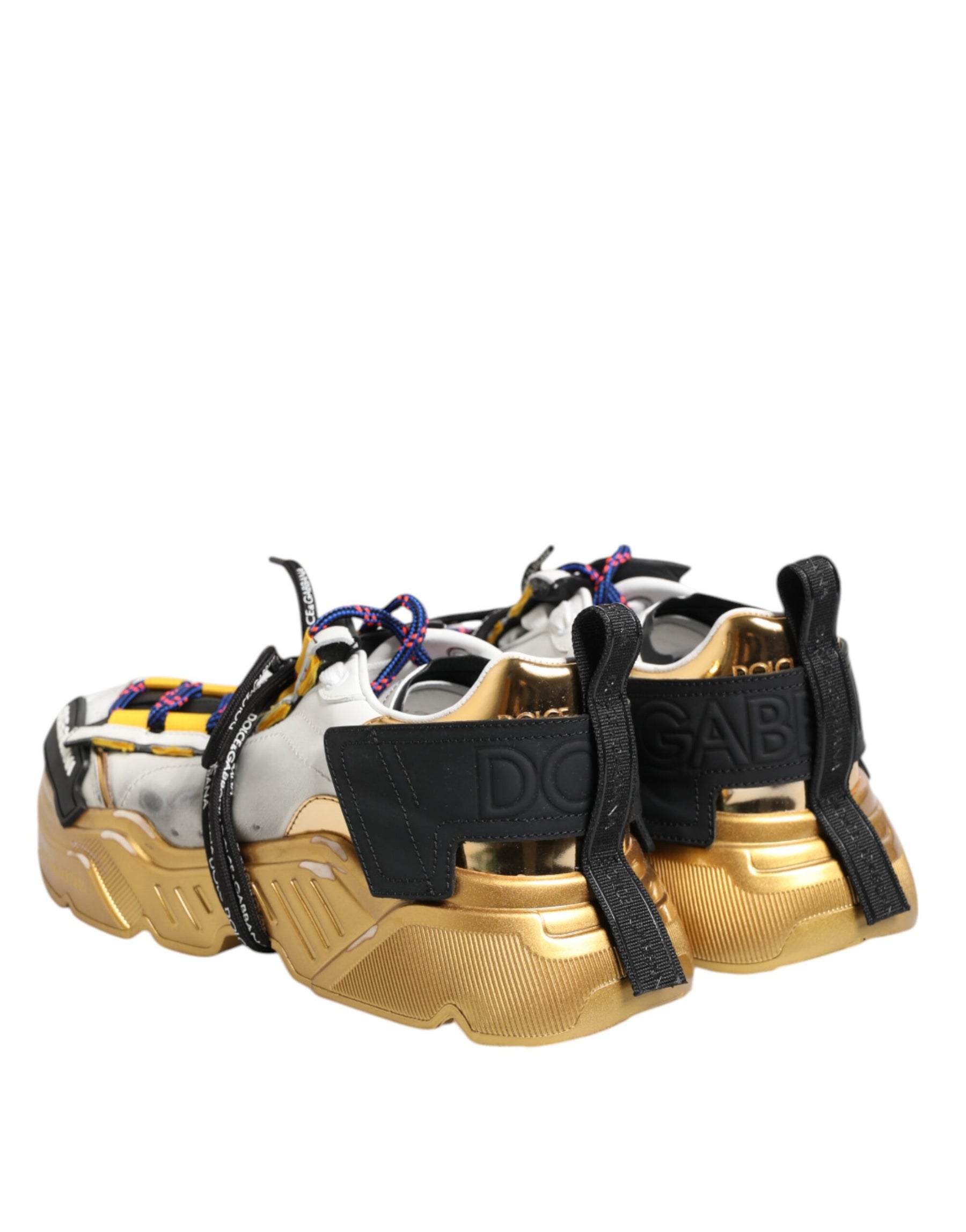 Dolce & Gabbana Multicolor Daymaster Low Top Sneakers Shoes | Regal Royce