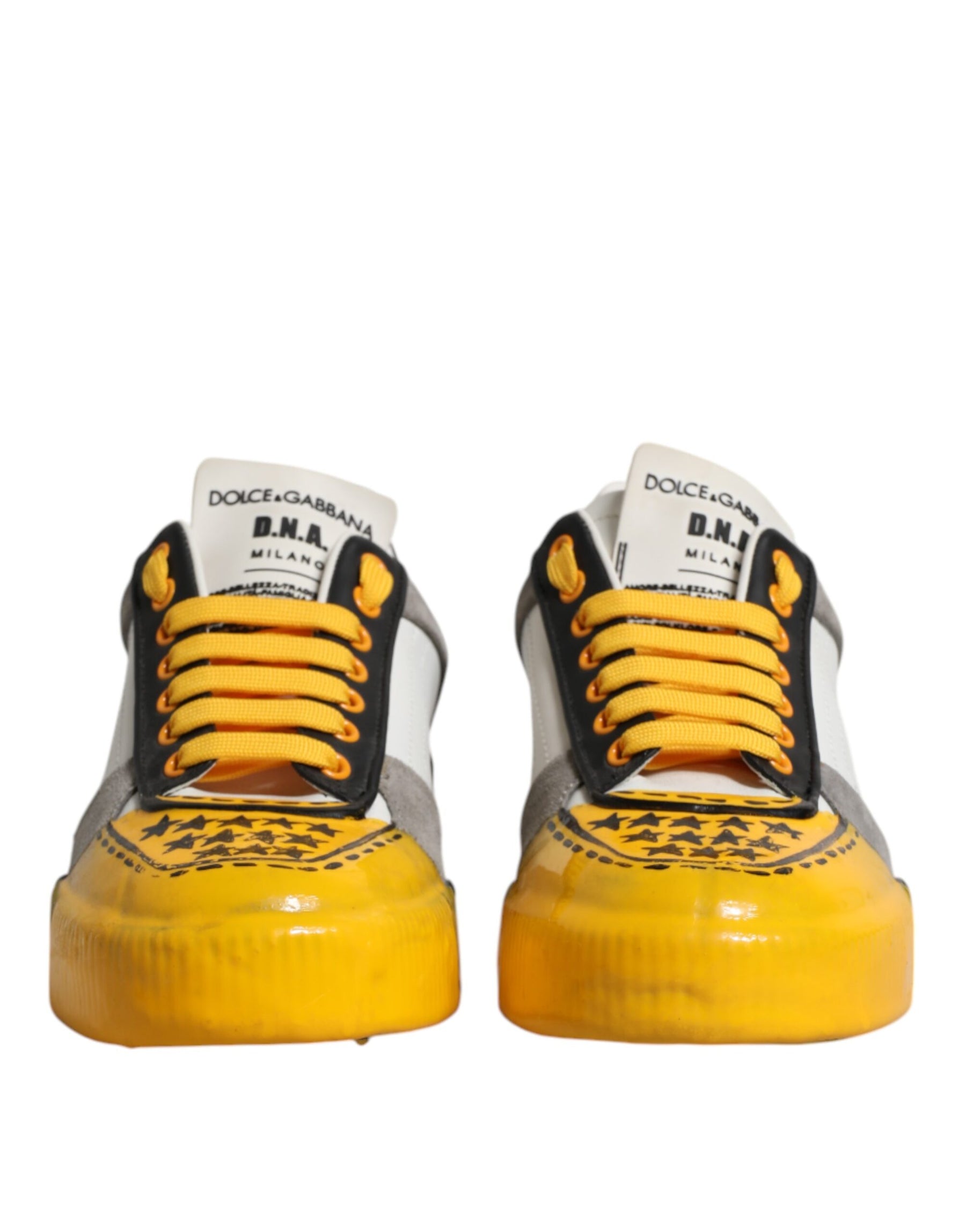 Dolce & Gabbana Multicolor MIAMI Low Top Sneakers Shoes | Regal Royce