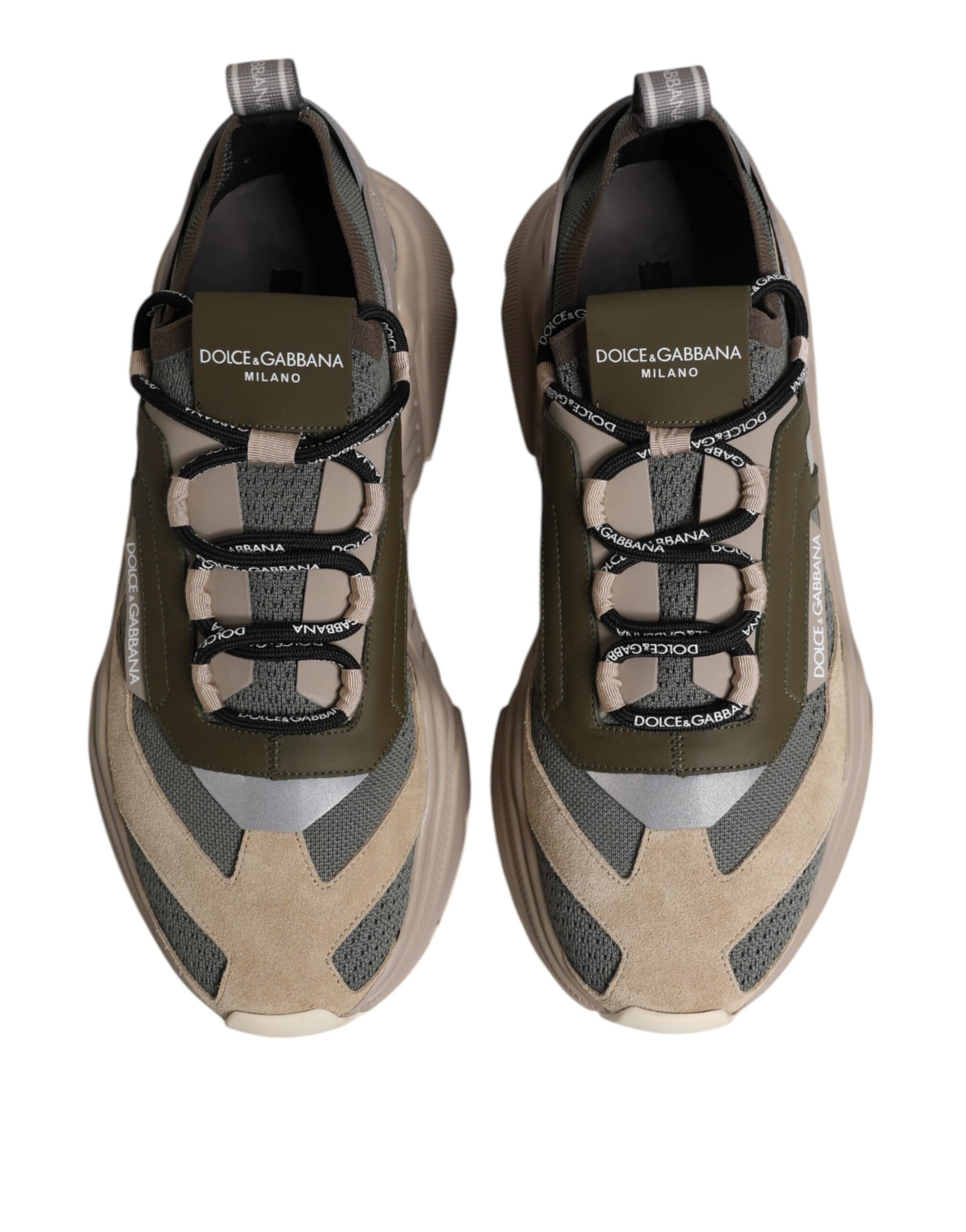 Dolce & Gabbana Multicolor Daymaster Low Top Sneakers Shoes | Regal Royce