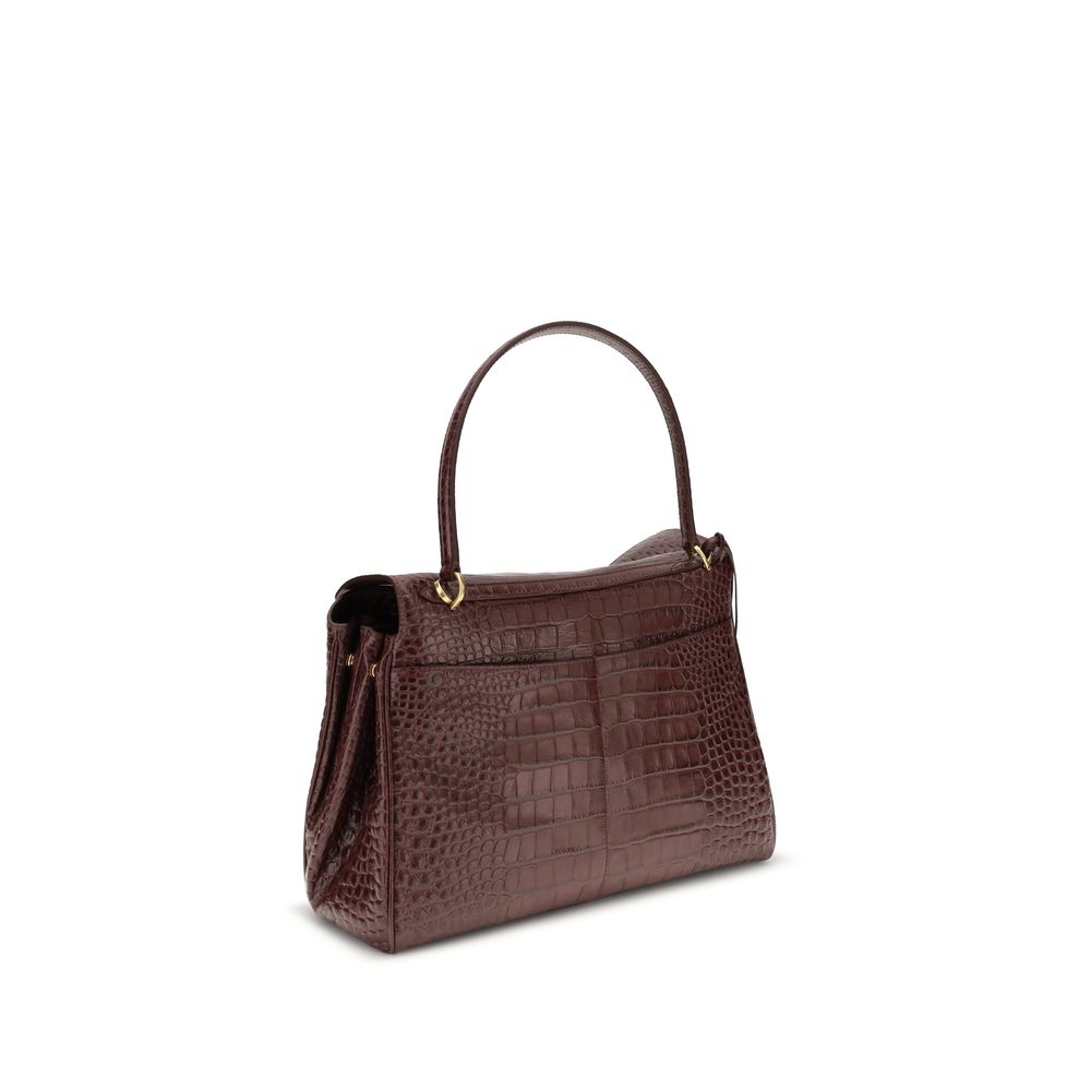Balenciaga Brown Calf Leather Bos Taurus Handbag | Regal Royce