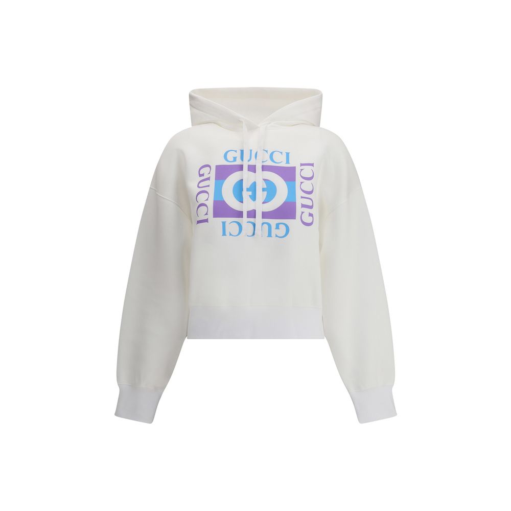 Gucci White Cotton Sweatshirt | Regal Royce