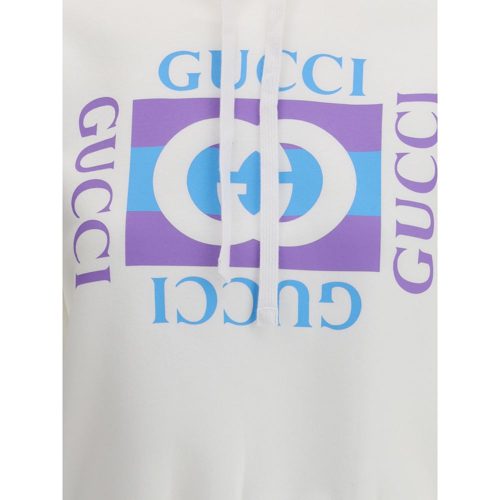 Gucci White Cotton Sweatshirt | Regal Royce