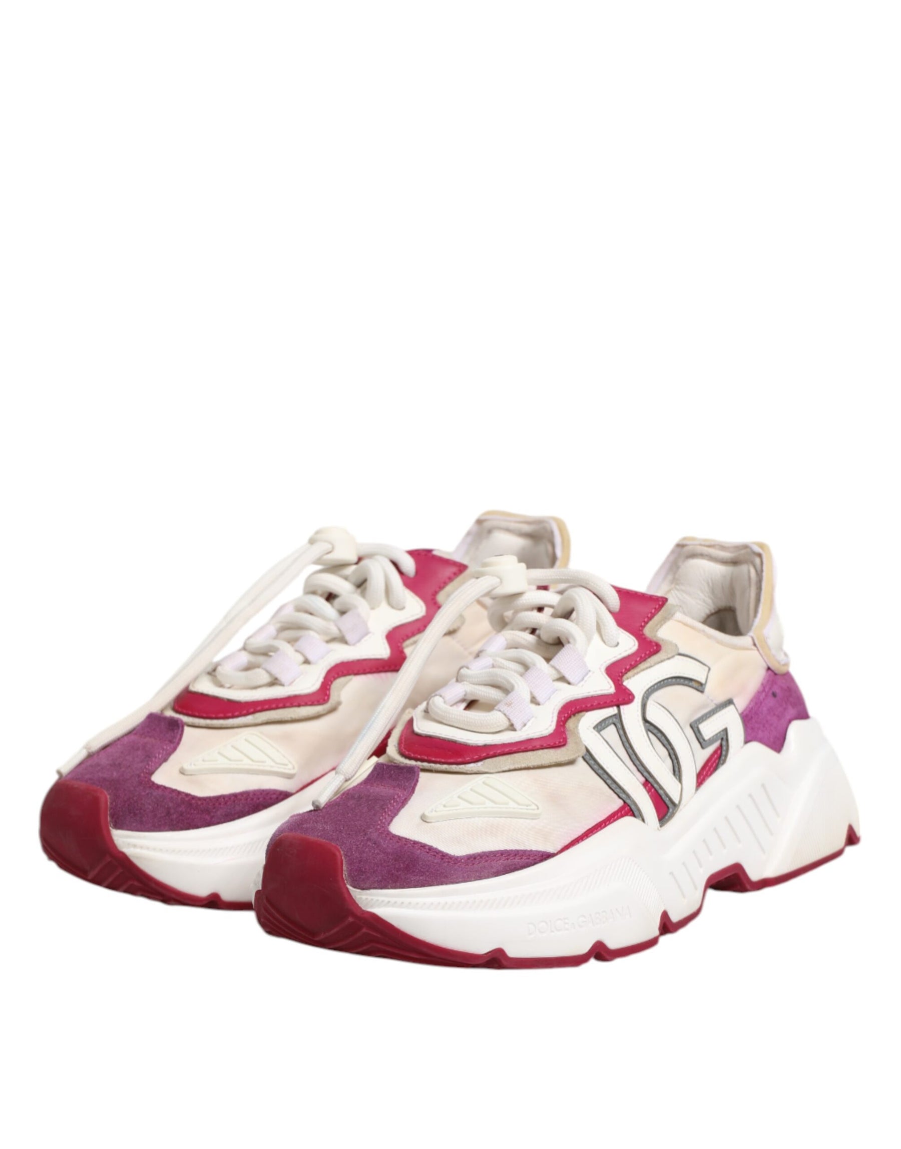 Dolce & Gabbana Multicolor Daymaster Low Top Sneakers Shoes | Regal Royce