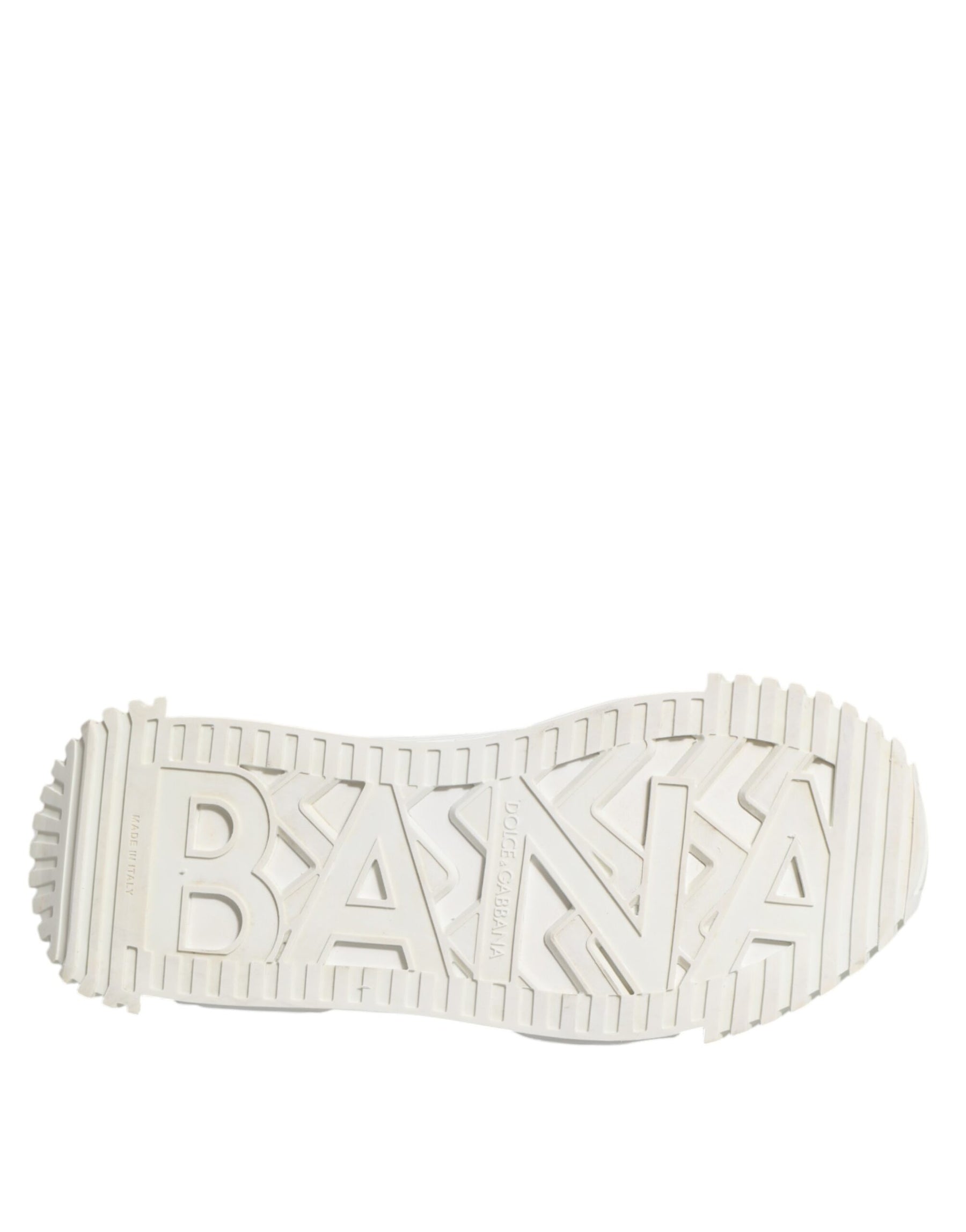 Dolce & Gabbana White NS1 Lace Up Low Top Sneakers Shoes | Regal Royce