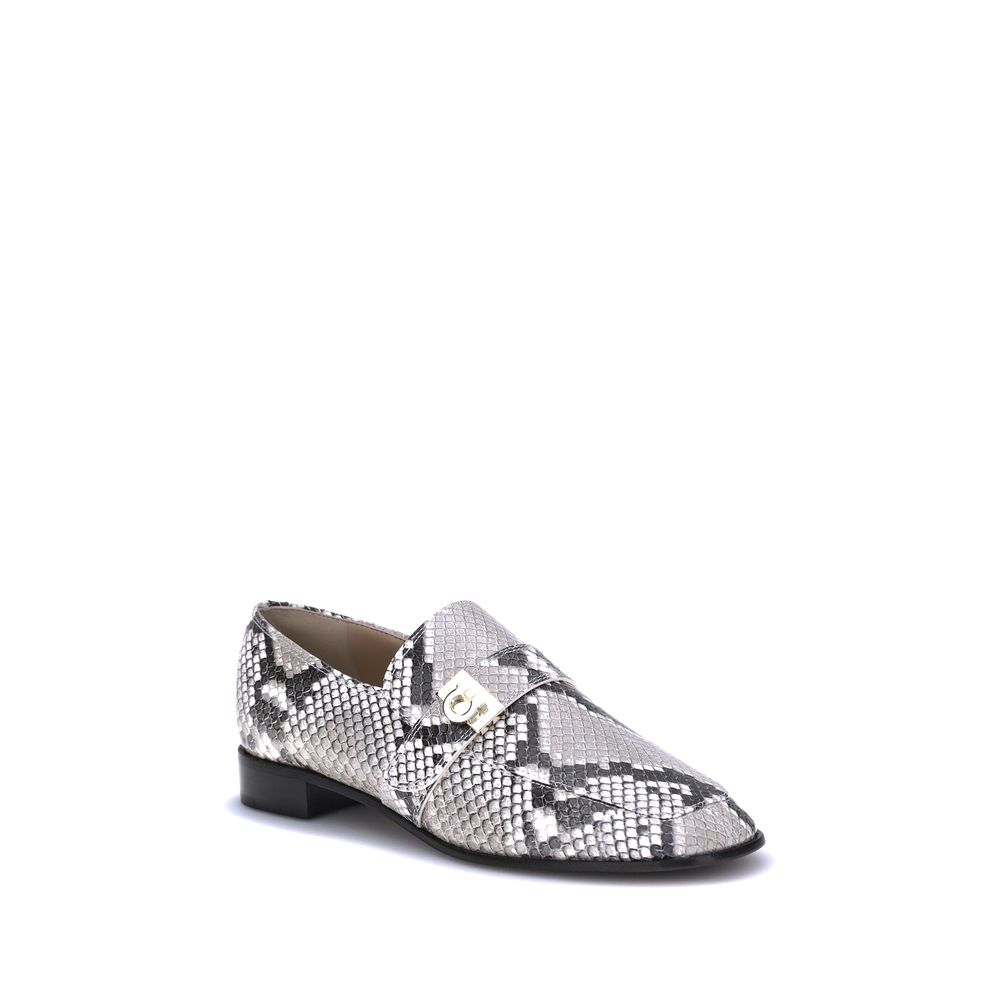 Ferragamo Multicolor Goatskin Slip-On Loafers | Regal Royce
