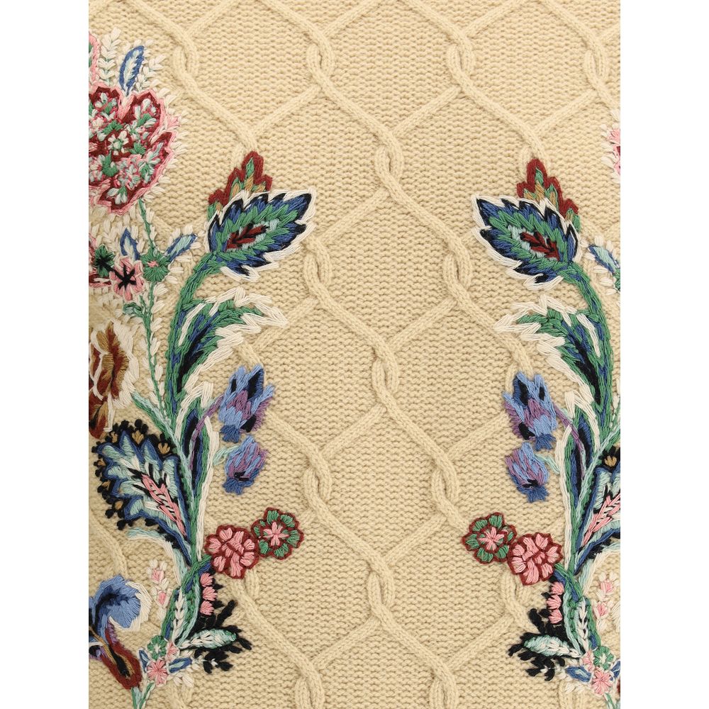 Etro Beige Wool Sweatshirt | Regal Royce