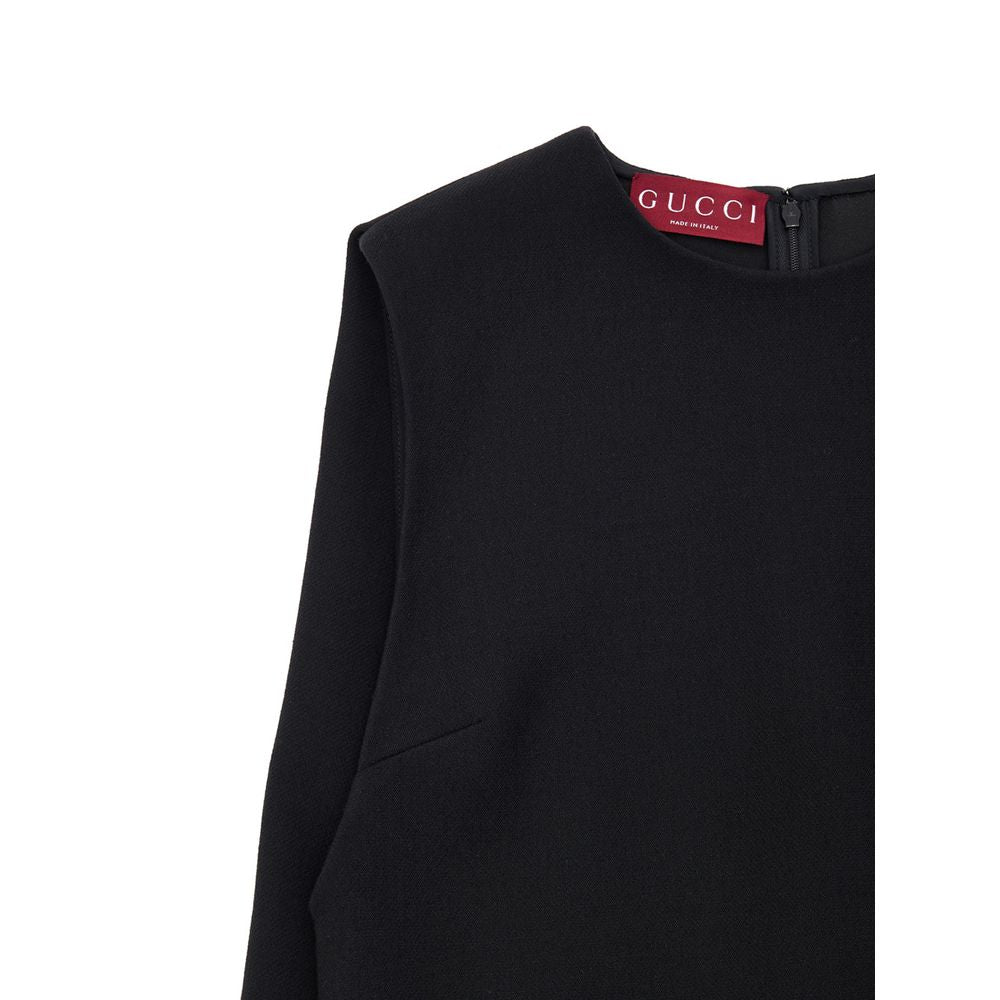 Gucci Black Wool Casual Dress | Regal Royce