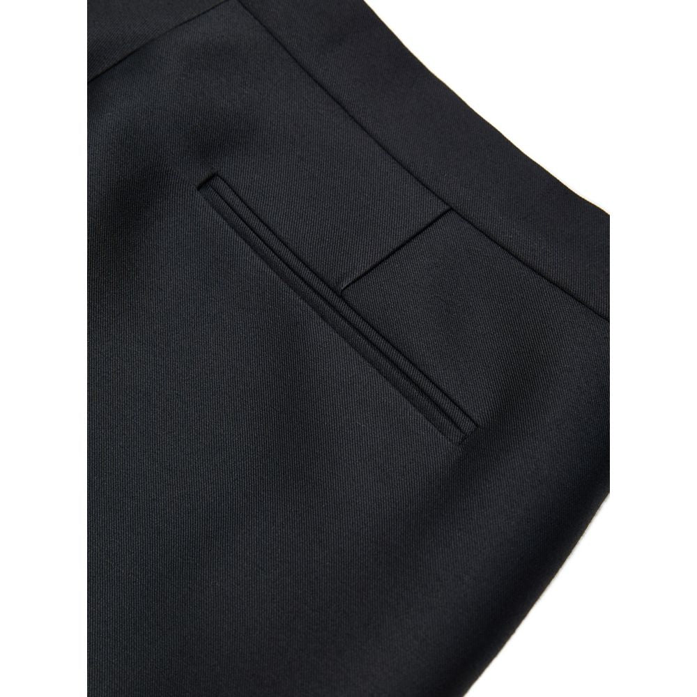 Gucci Black Cotton Casual Pants | Regal Royce