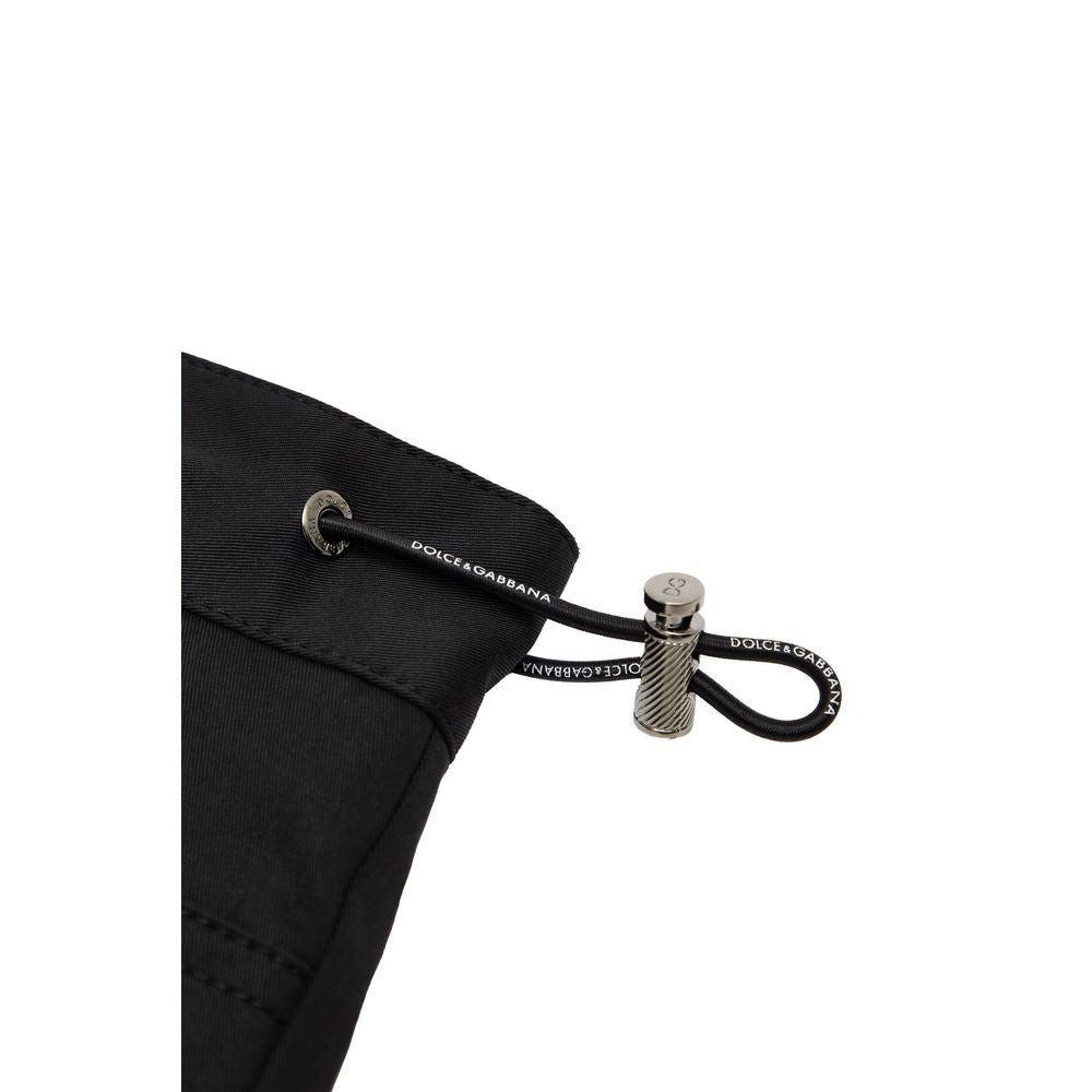 Dolce & Gabbana Black Cotton Cargo Pants | Regal Royce