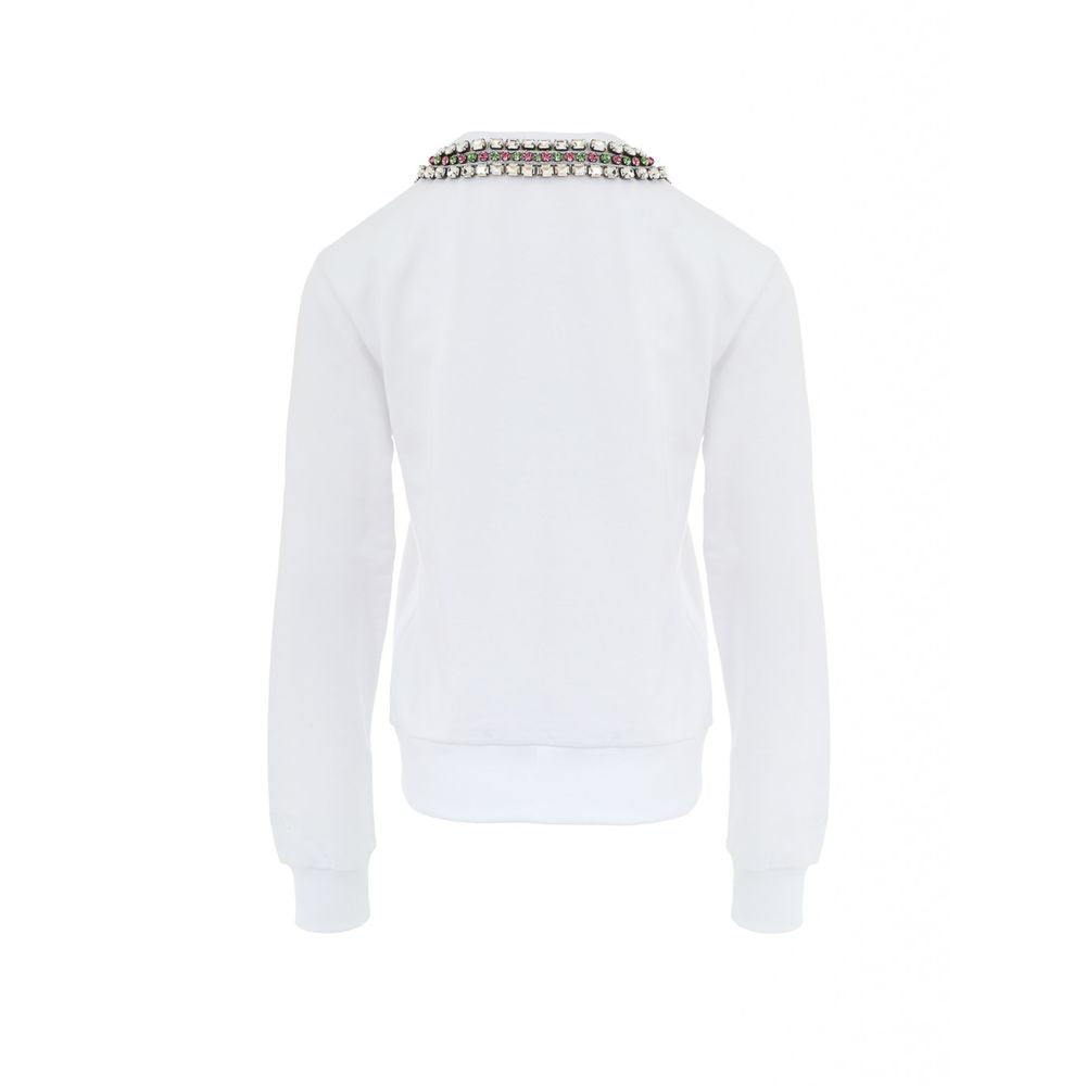 Gucci White Cotton Sweatshirt | Regal Royce