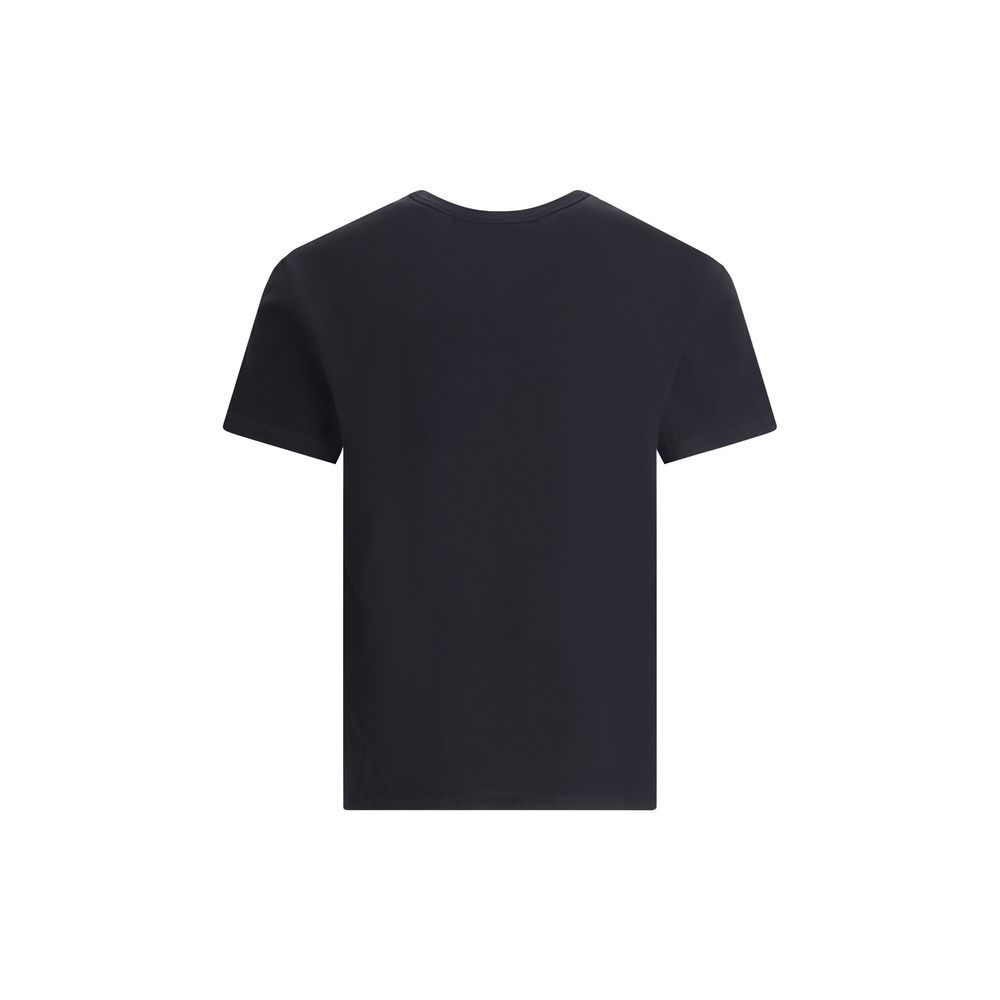 Valentino Black Cotton T-Shirt | Regal Royce