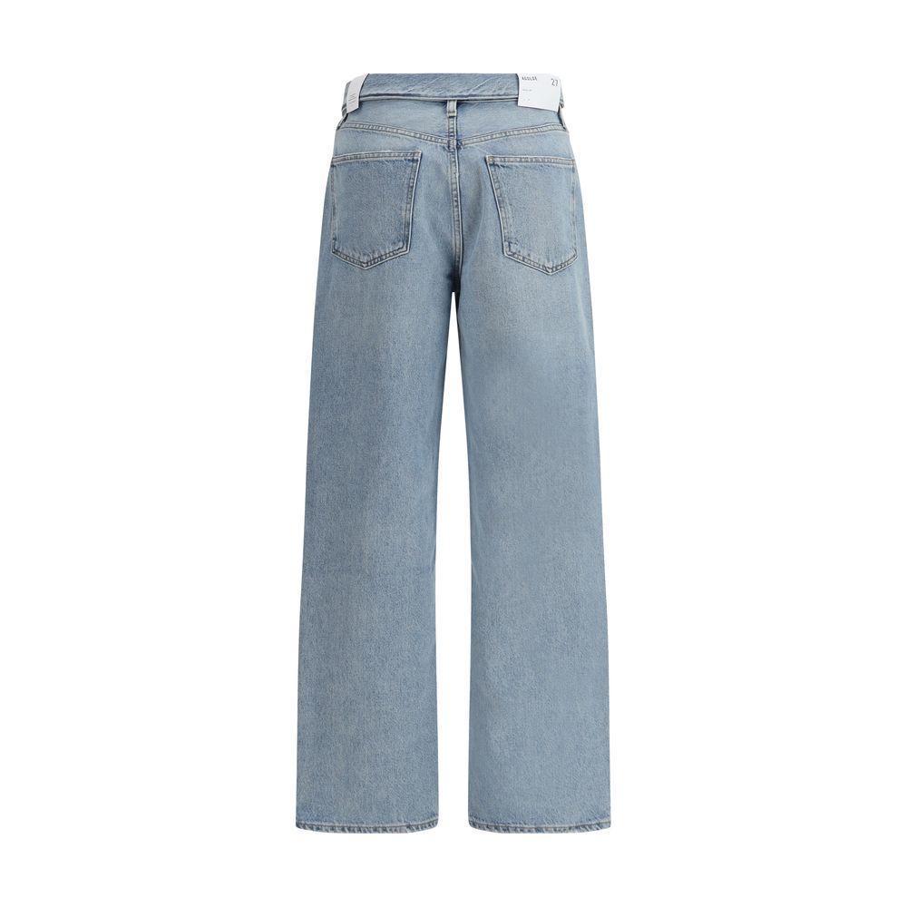 Agolde Light Blue Cotton Jeans Denim | Regal Royce