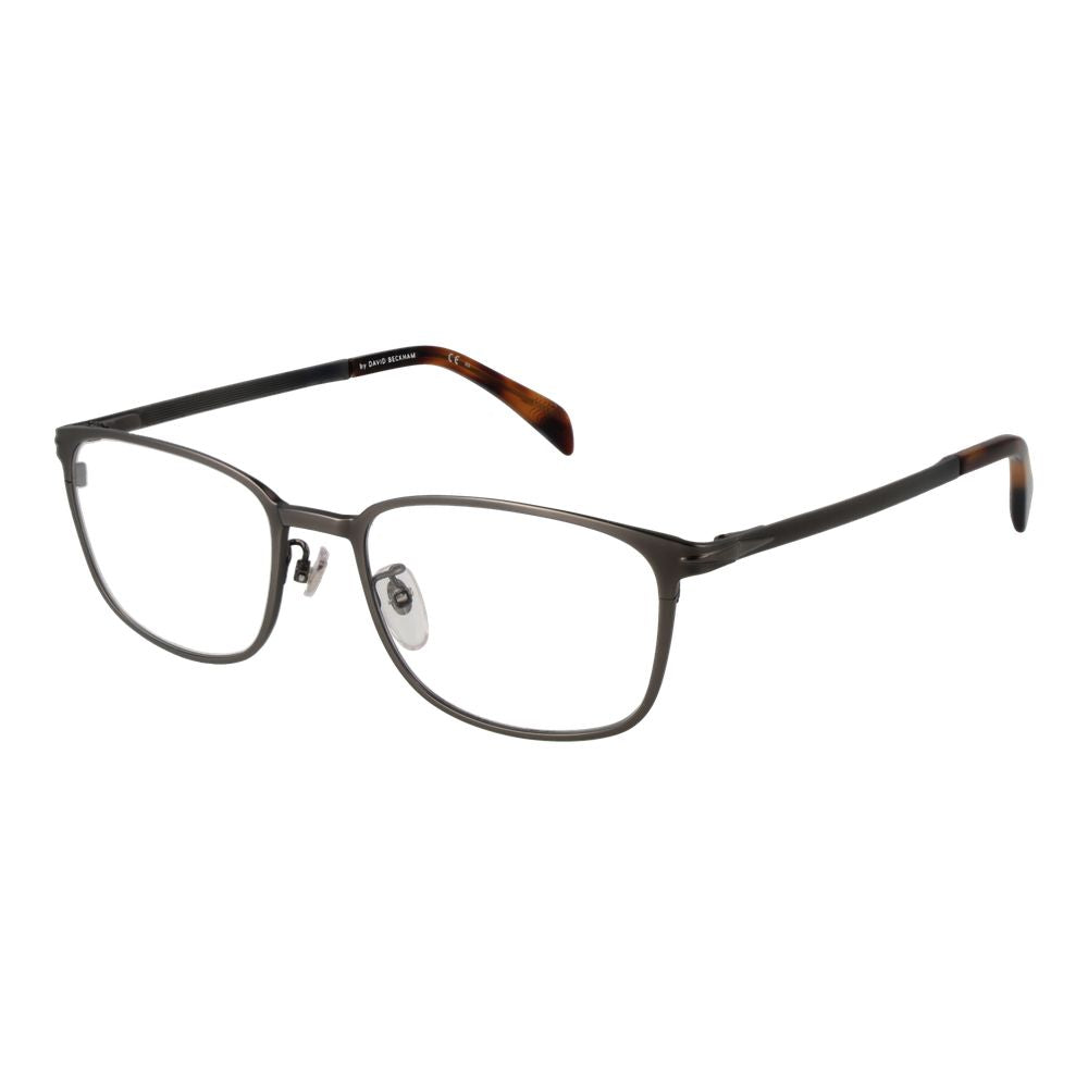 David Beckham Gray Stainless Steel Glasses (Frames) | Regal Royce
