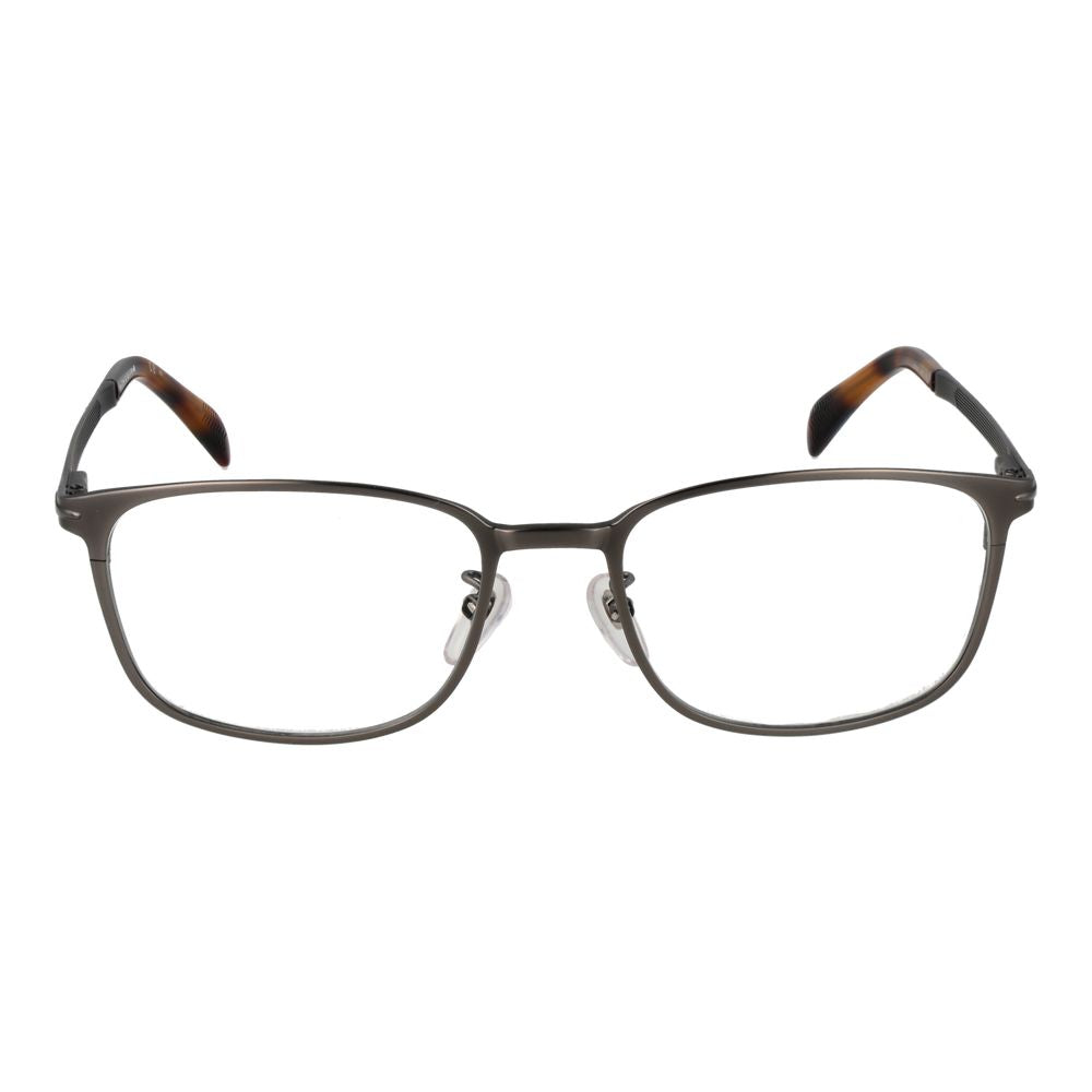 David Beckham Gray Stainless Steel Glasses (Frames) | Regal Royce