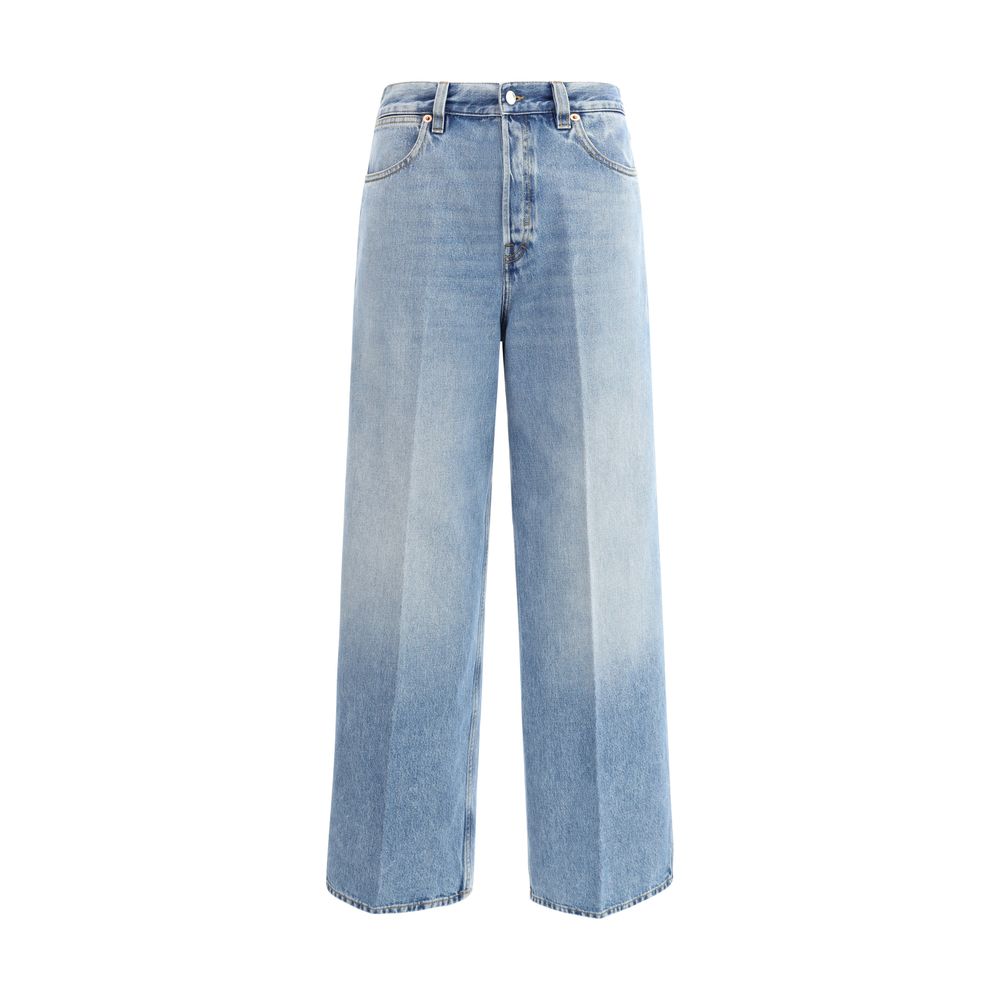 Gucci Light Blue Cotton Jeans Denim | Regal Royce
