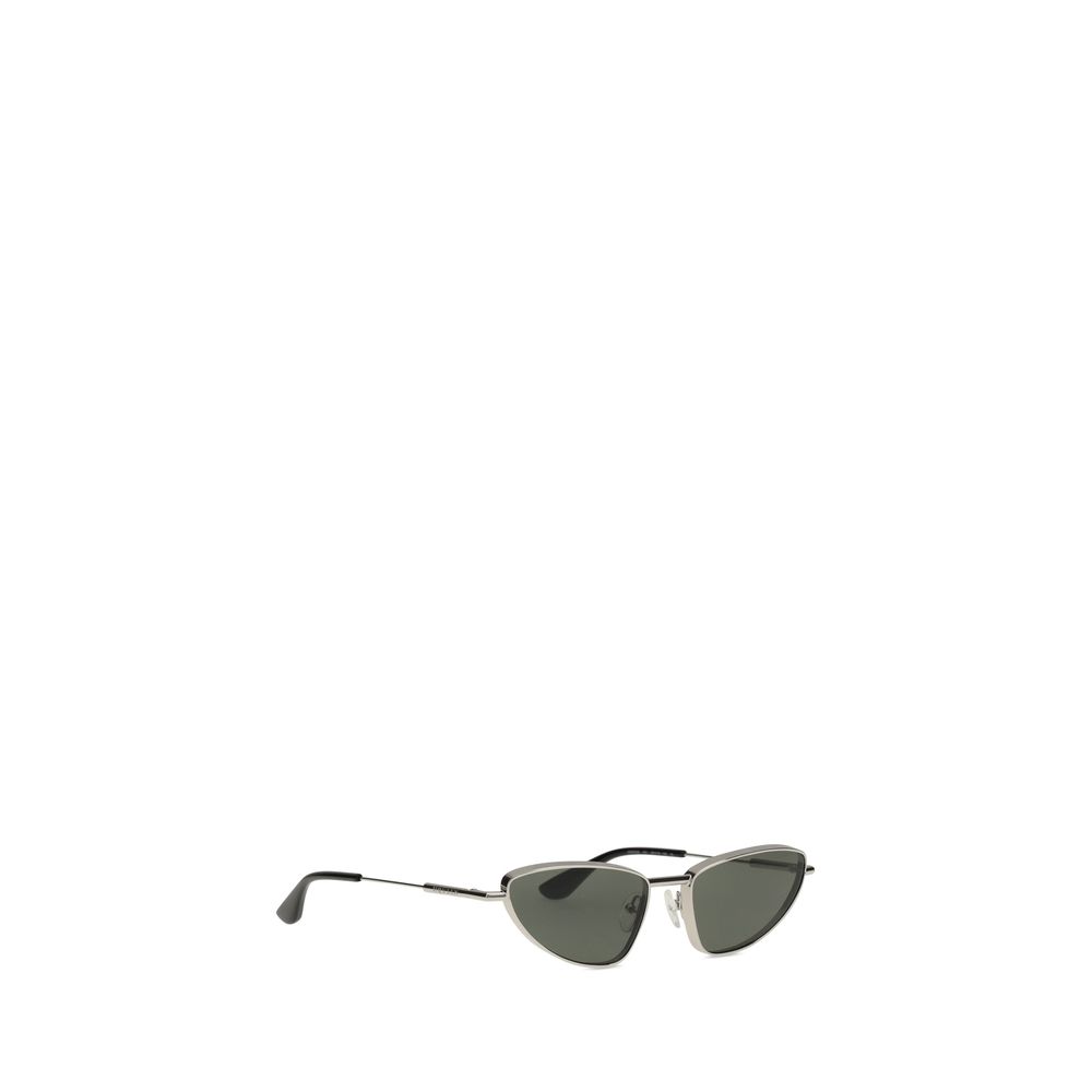Alexander McQueen Silver Metal Sunglasses | Regal Royce