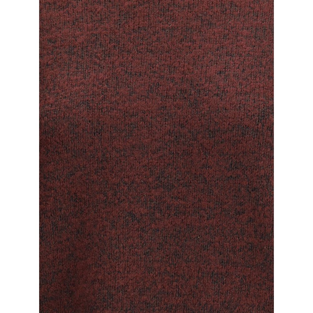 Margiela Bordeaux Fleece Wool Sweatshirt