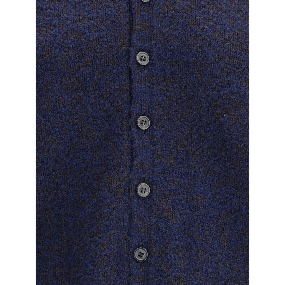 Margiela Blue Wool Cardigan | Regal Royce