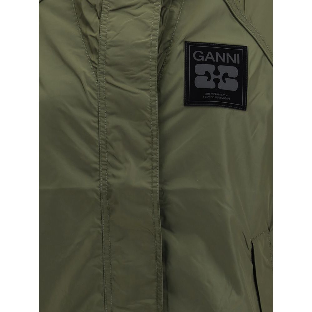 Ganni Bicolor Nylon Shell Jacket | Regal Royce