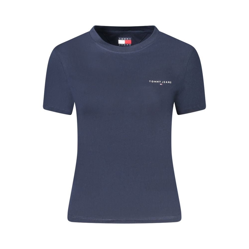 Tommy Hilfiger Blue Cotton Women's T-Shirt | Regal Royce