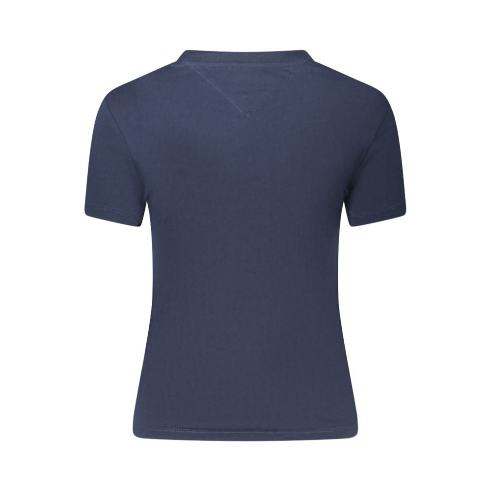 Tommy Hilfiger Blue Cotton Women's T-Shirt | Regal Royce