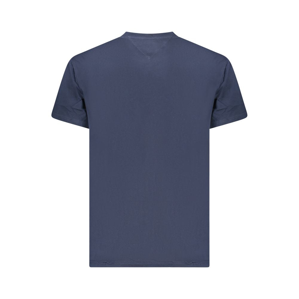 Tommy Hilfiger Blue Cotton Men's T-Shirt | Regal Royce