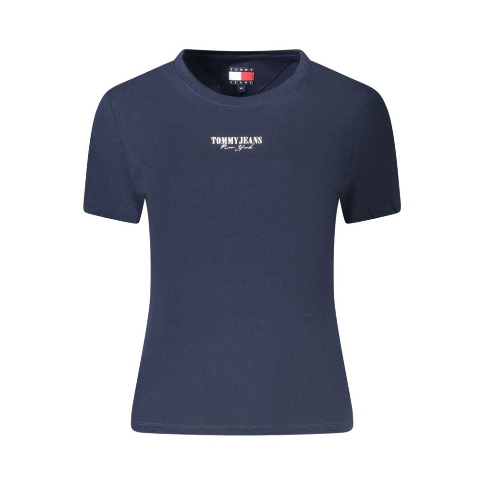 Tommy Hilfiger Blue Cotton Women's T-Shirt | Regal Royce