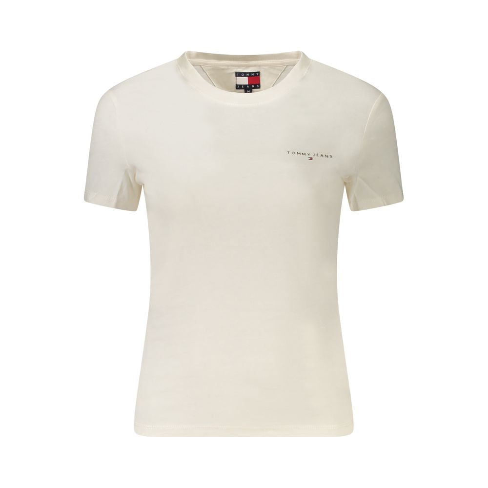 Tommy Hilfiger White Cotton Women's T-Shirt | Regal Royce