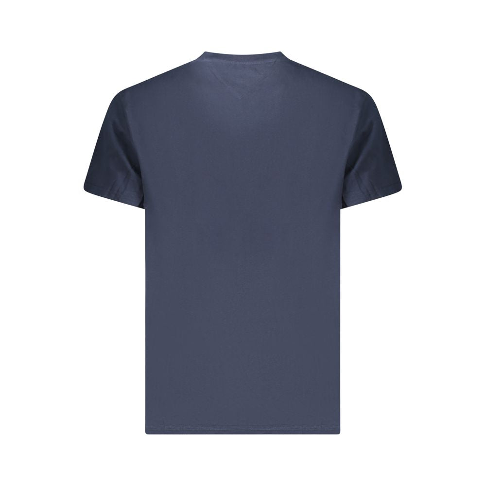 Tommy Hilfiger Blue Cotton Men's T-Shirt | Regal Royce
