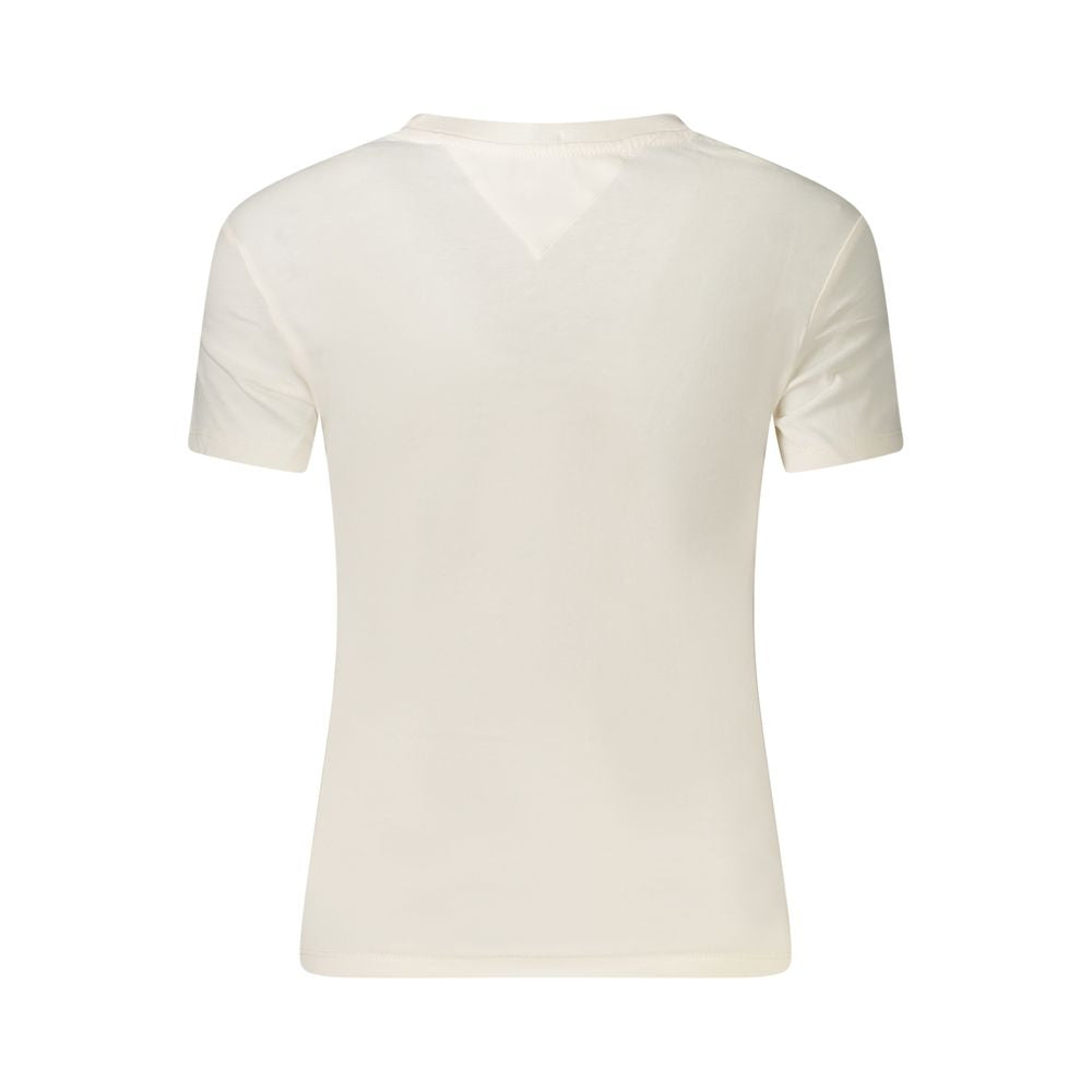 Tommy Hilfiger White Cotton Women's T-Shirt | Regal Royce