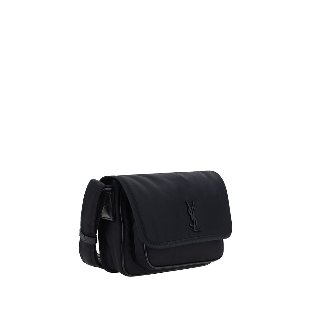Saint Laurent Black Polyamide Shoulder Bag | Regal Royce