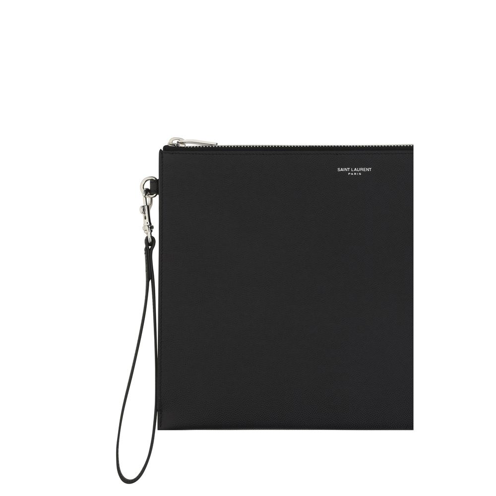 Saint Laurent Black Calf Leather Bos Taurus Other Accessories | Regal Royce