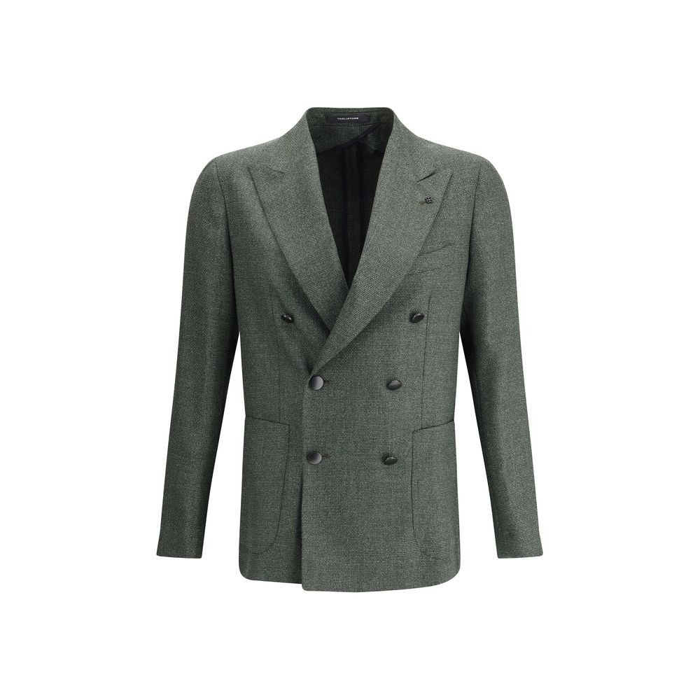 Tagliatore Bicolor Fleece Wool Blazer | Regal Royce
