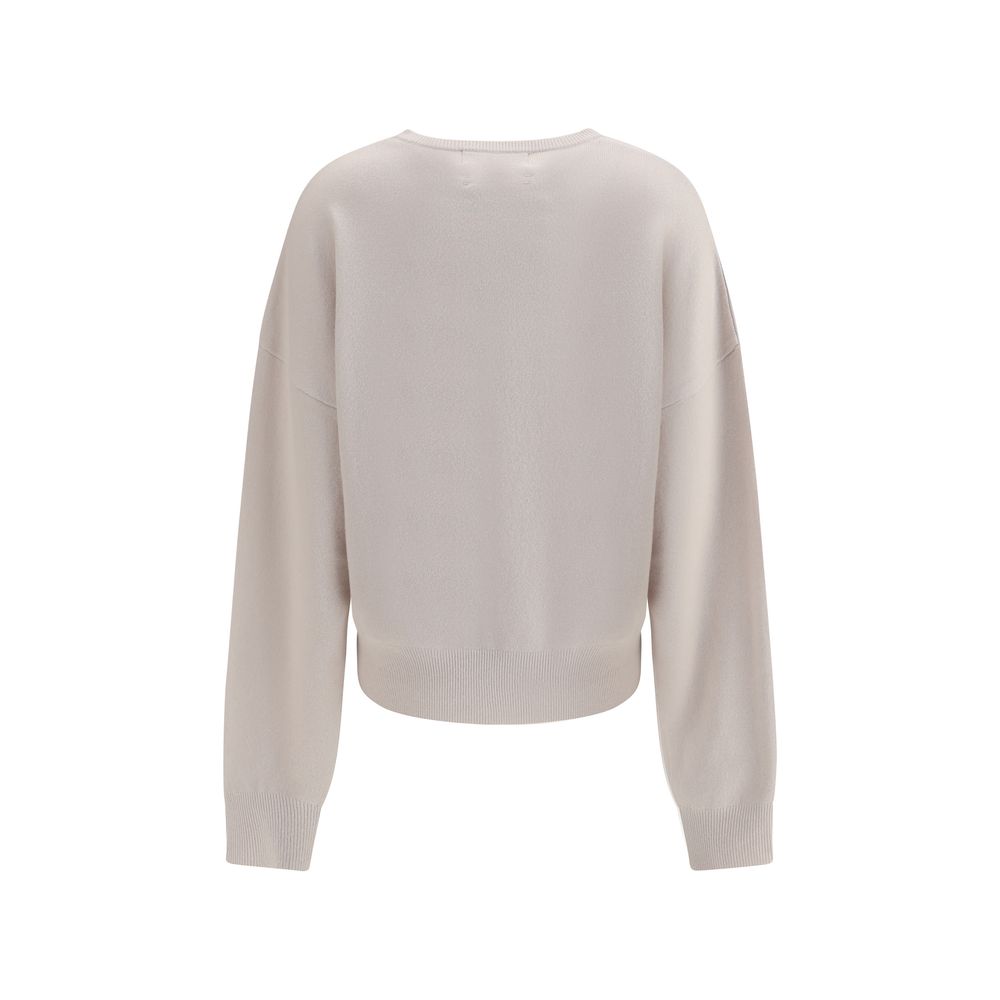 Extreme Cashmere Cream Cashmere Sweatshirt
