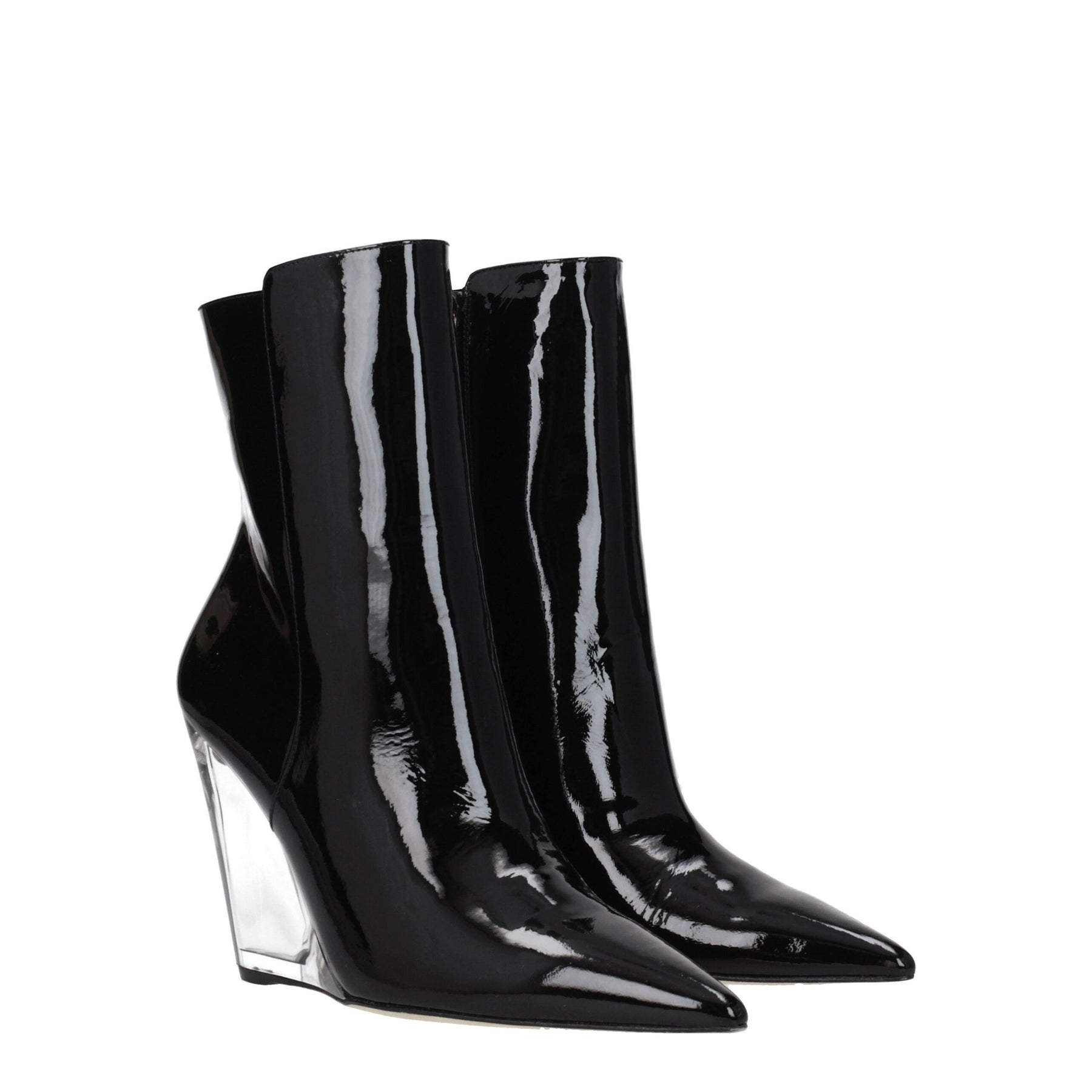 Stuart Weitzman Black Leather Ankle Boots | Regal Royce
