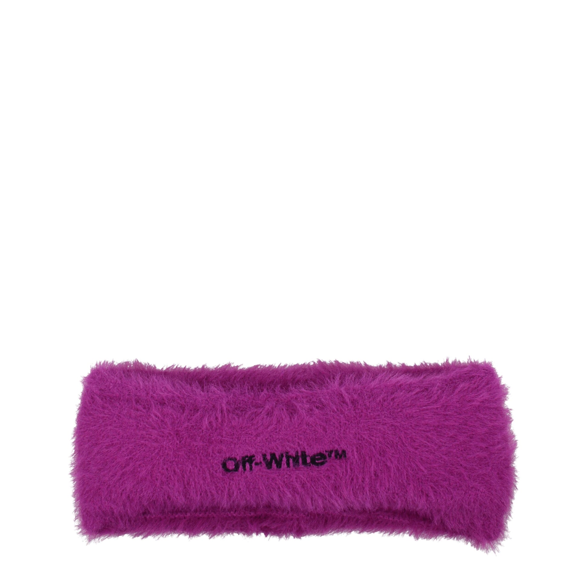 Off-White Purple Fabric Headband
